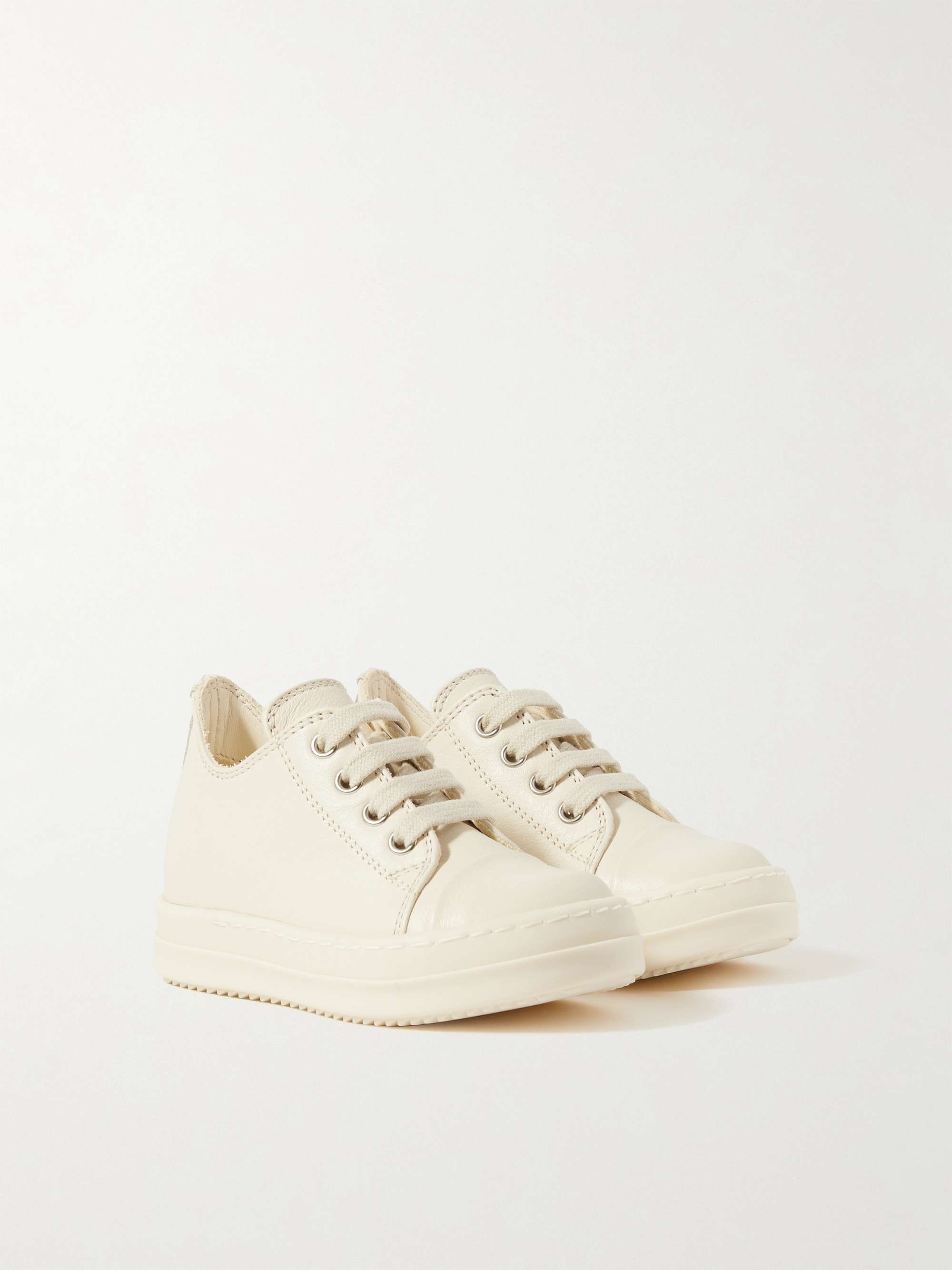 RICK OWENS KIDS Baby Leather Sneakers for Men | MR PORTER