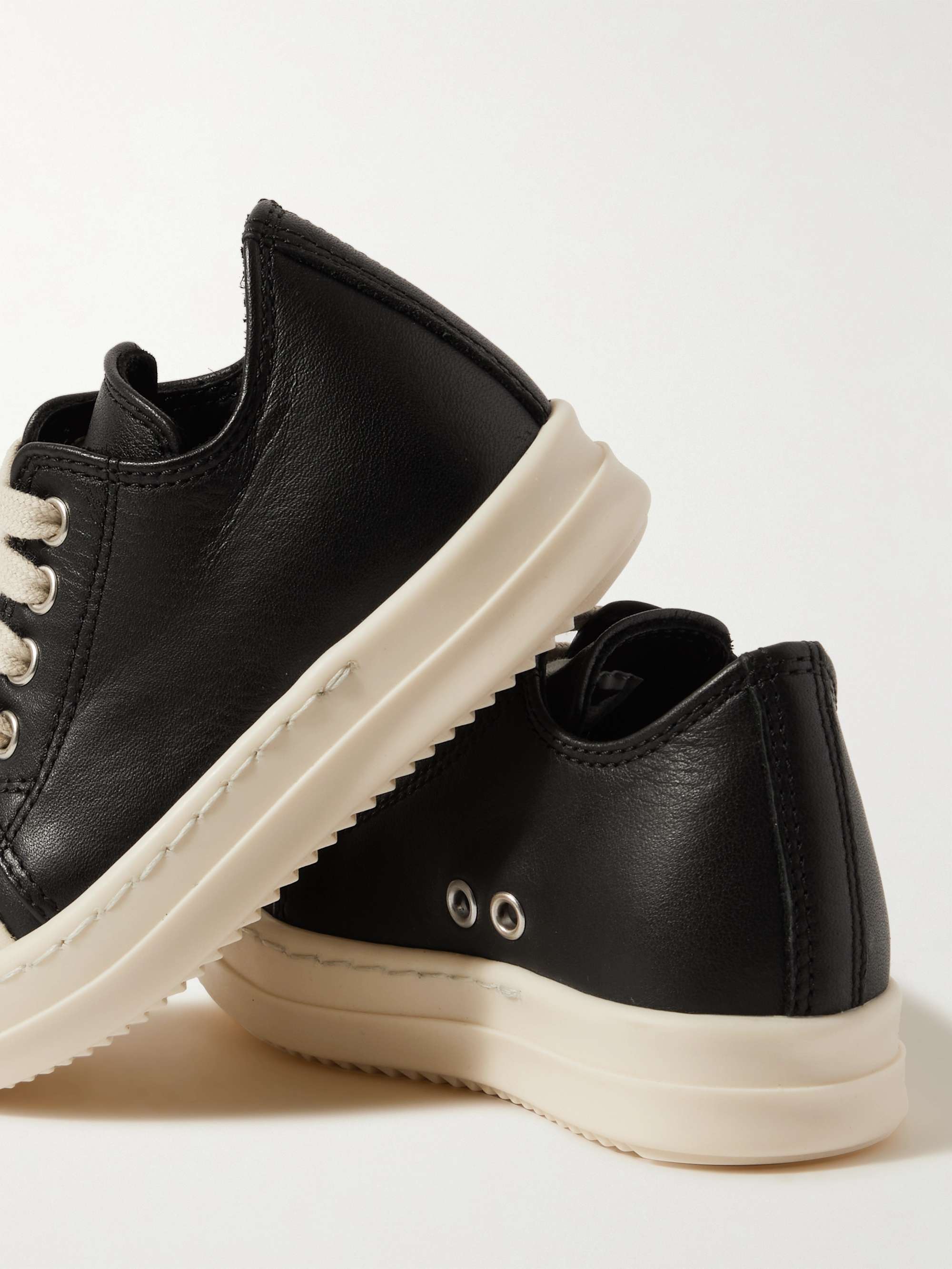 RICK OWENS KIDS Baby Leather Sneakers