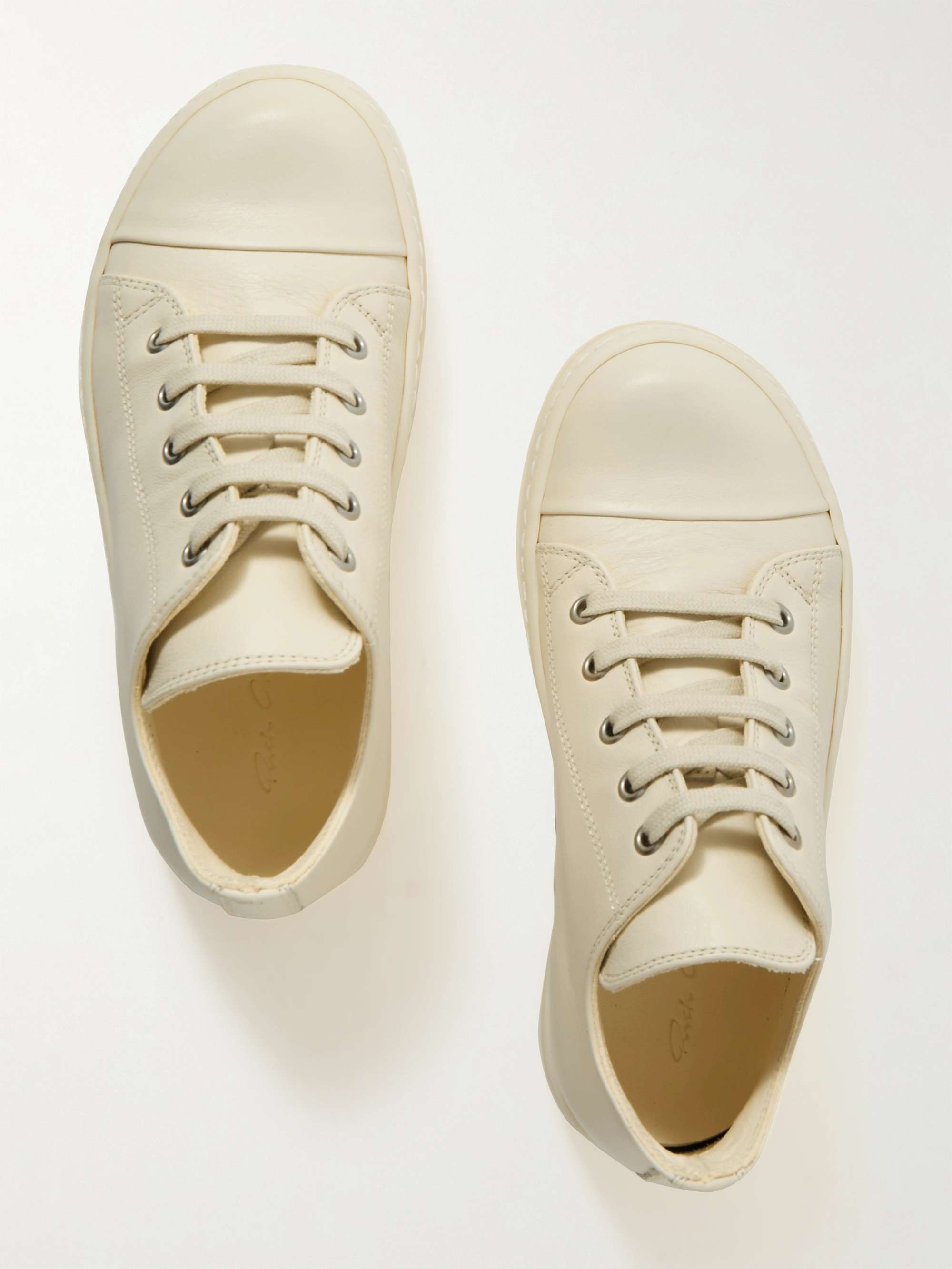 RICK OWENS KIDS Kids Leather Sneakers