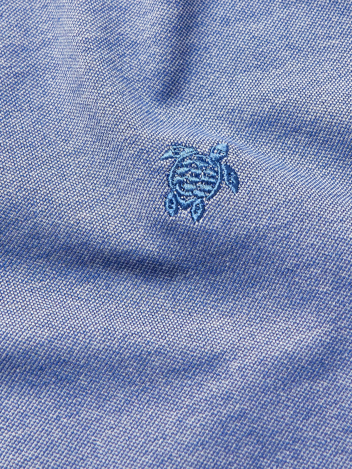 Shop Vilebrequin Palatin Logo-embroidered Cotton-piqué Polo Shirt In Blue