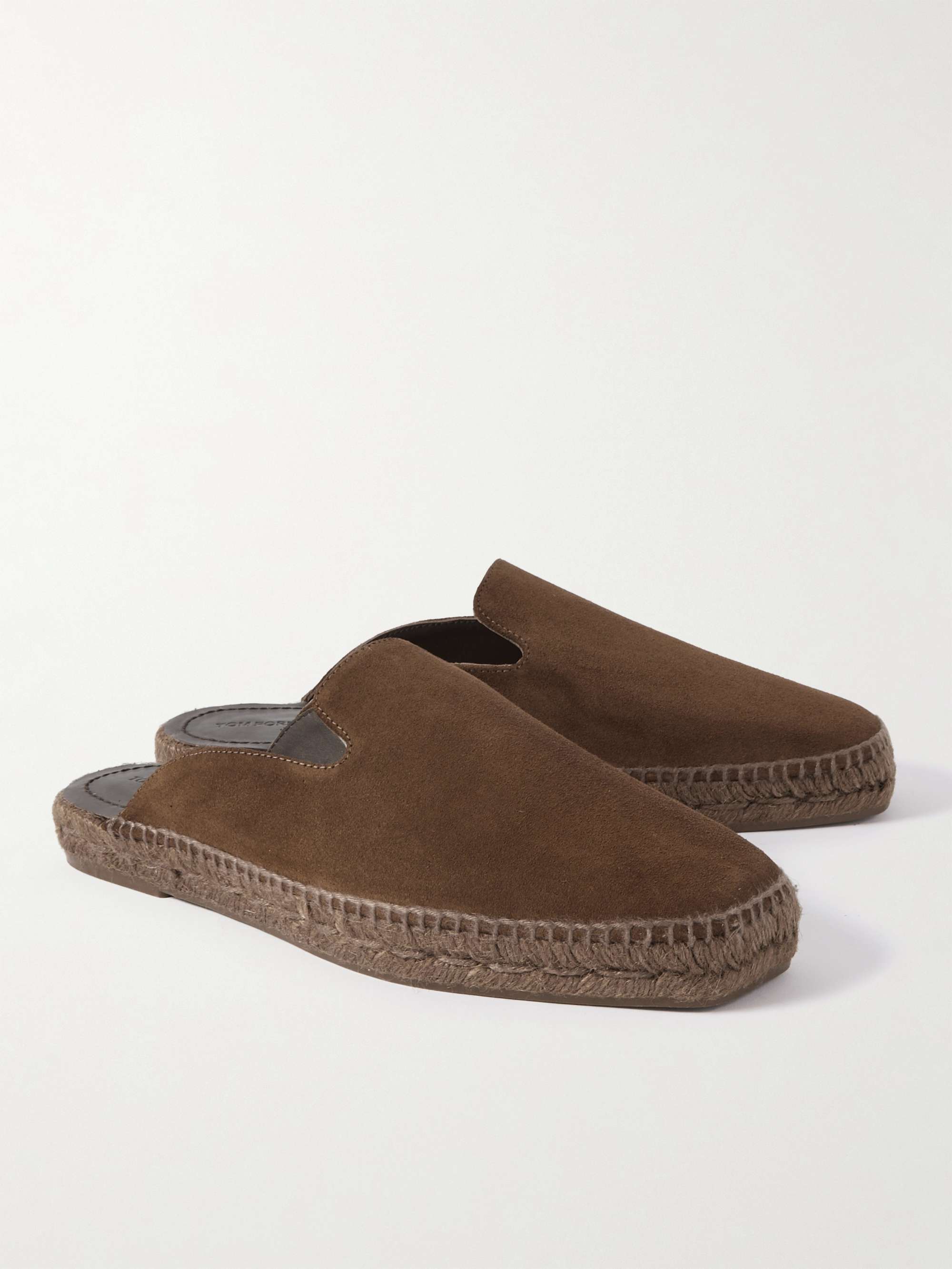 TOM FORD Barnes Suede Espadrilles for Men | MR PORTER