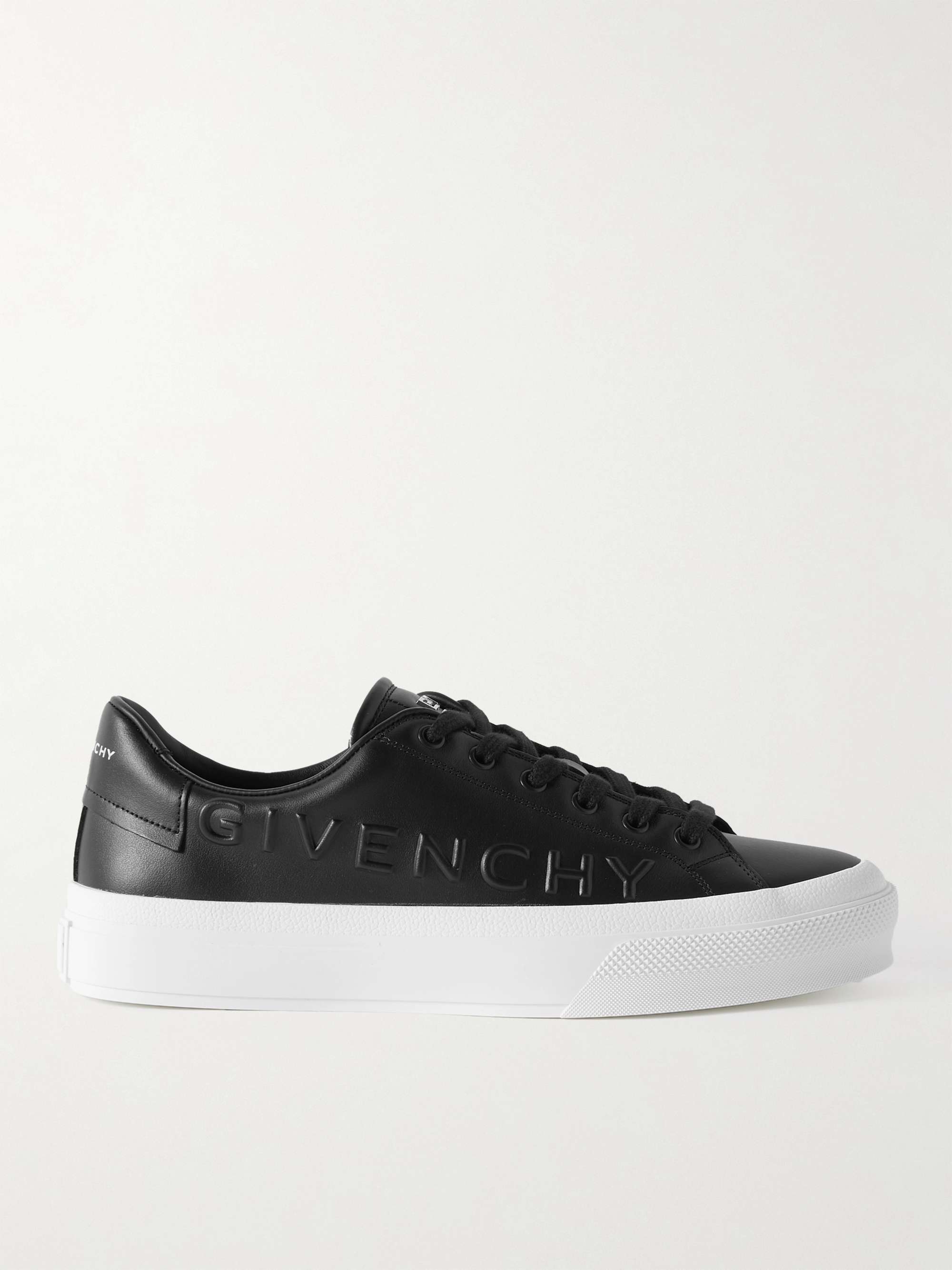 GIVENCHY: leather sneakers - White | GIVENCHY sneakers H29083 online at  GIGLIO.COM