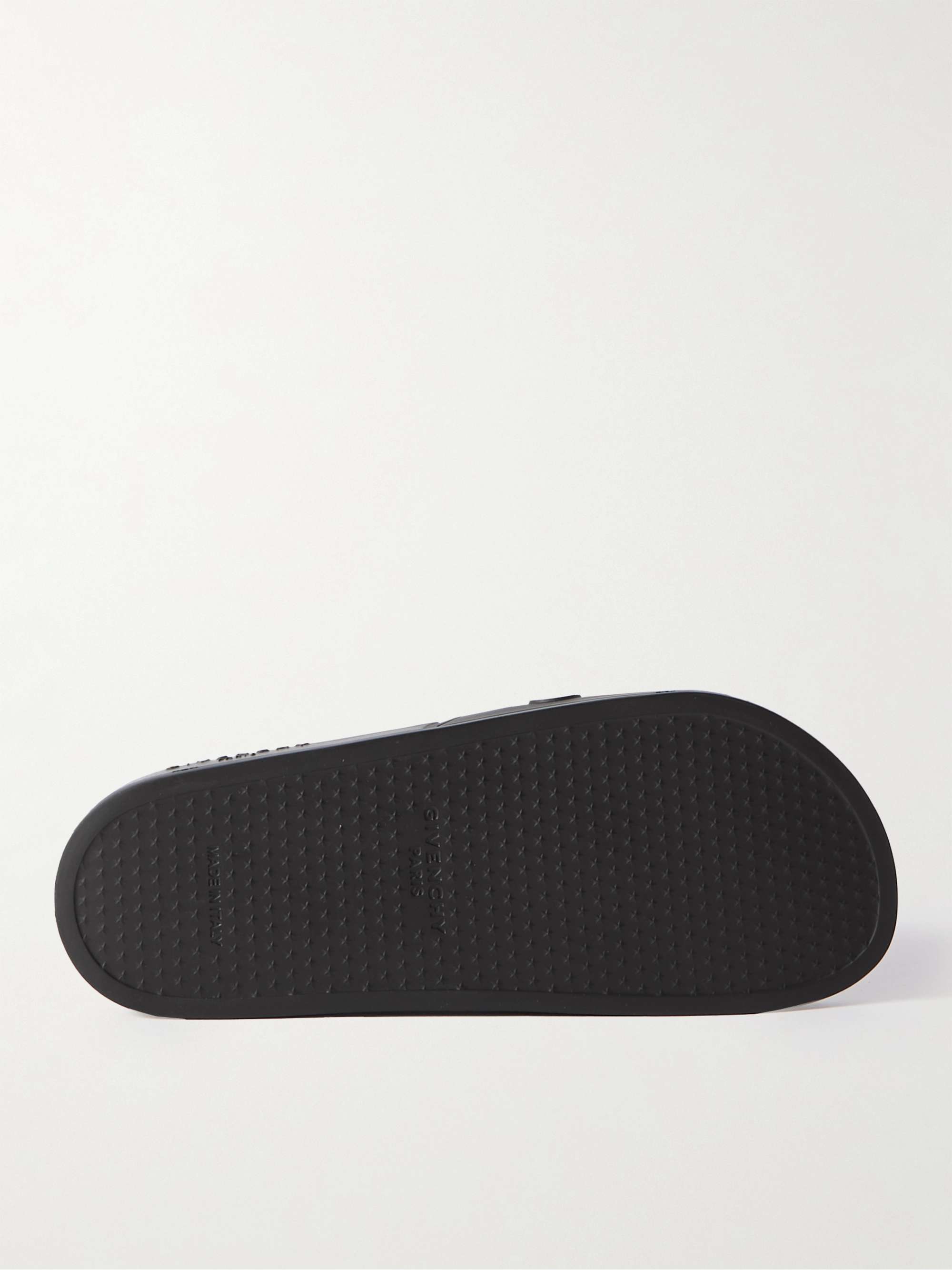 GIVENCHY Logo-Embossed Rubber Slides for Men | MR PORTER