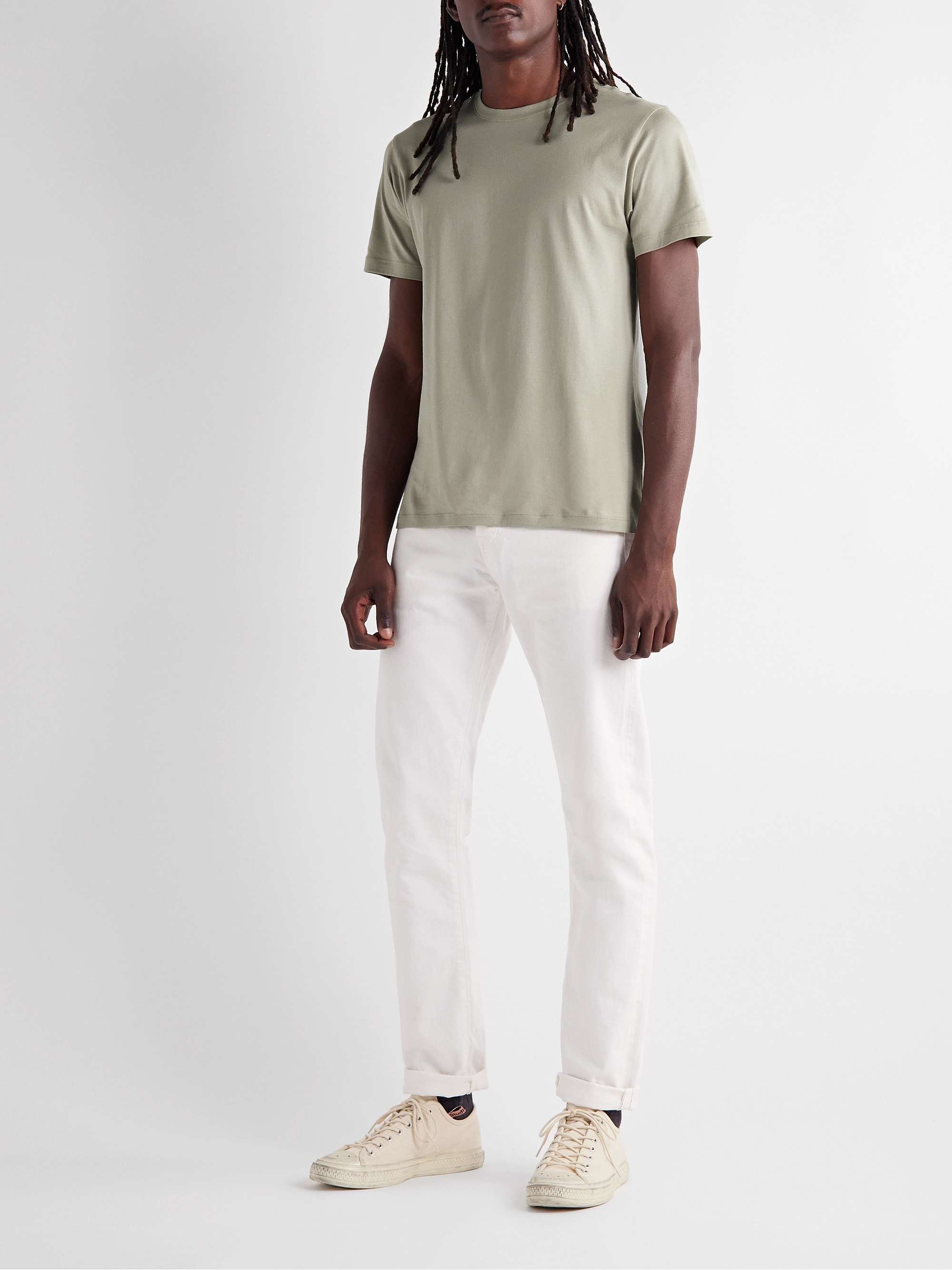 HANDVAERK Pima Cotton-Jersey T-Shirt