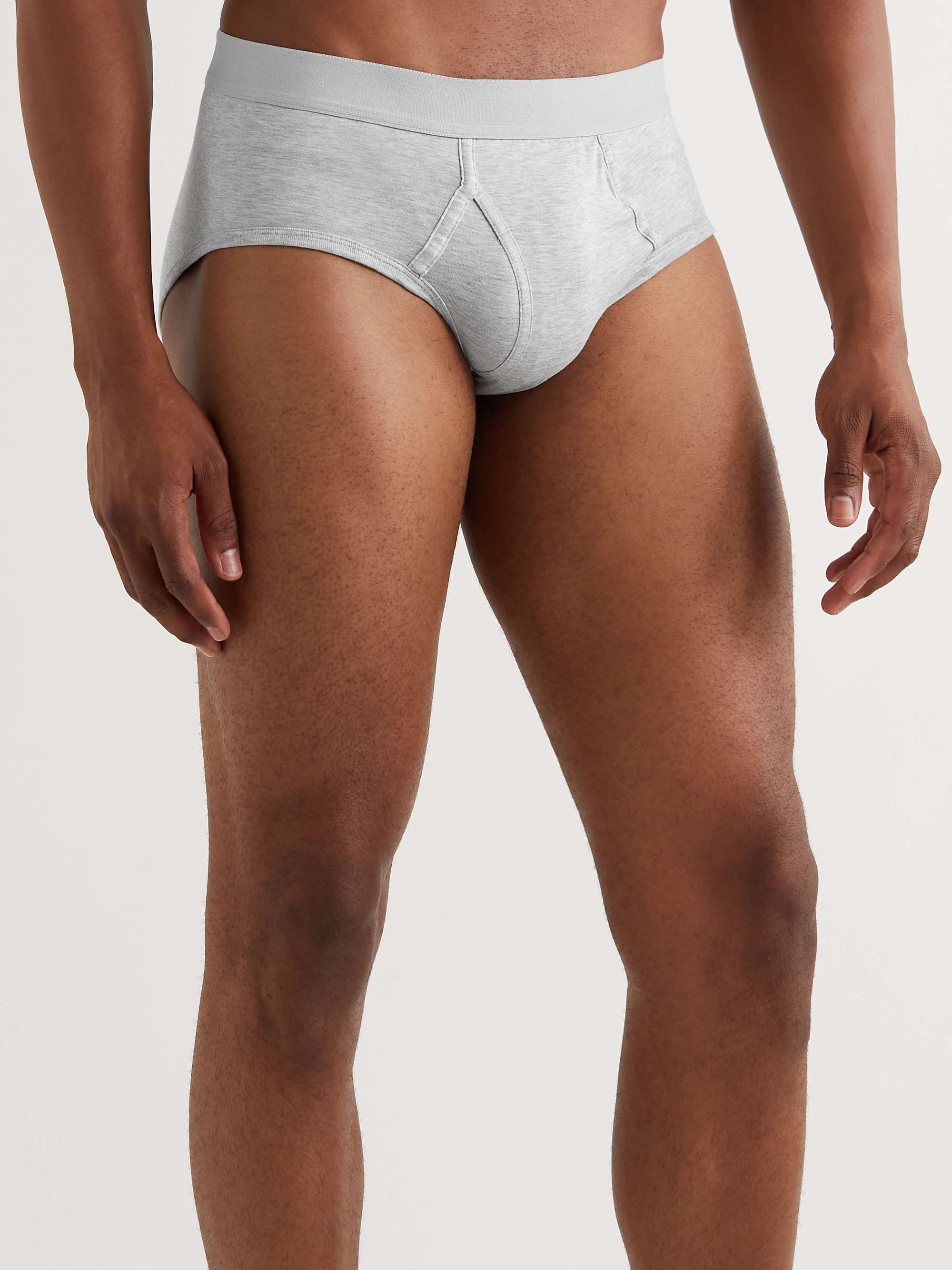 HANDVAERK Pima Cotton-Jersey Briefs