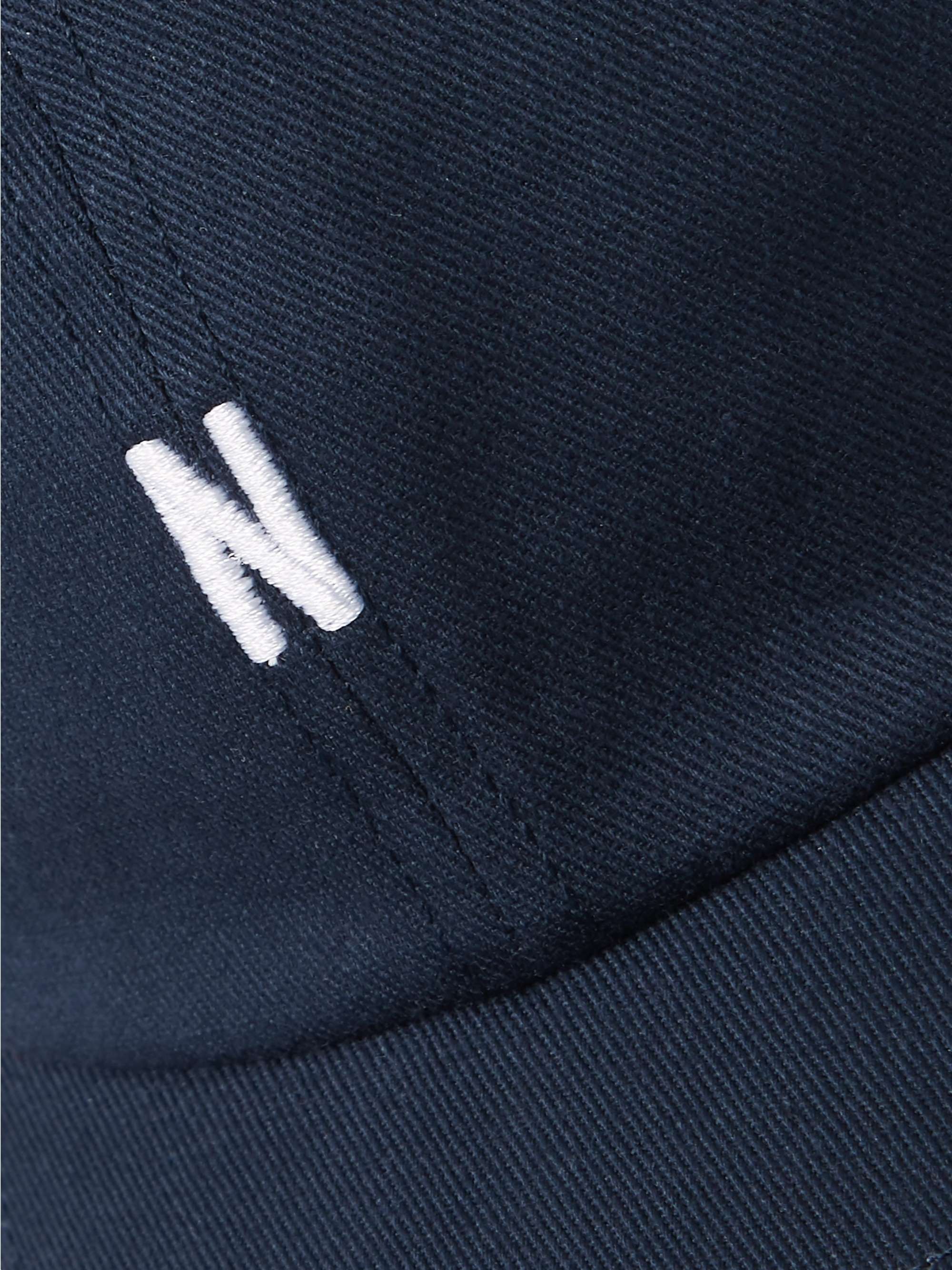 NORSE PROJECTS Logo-Embroidered Cotton-Twill Baseball Cap