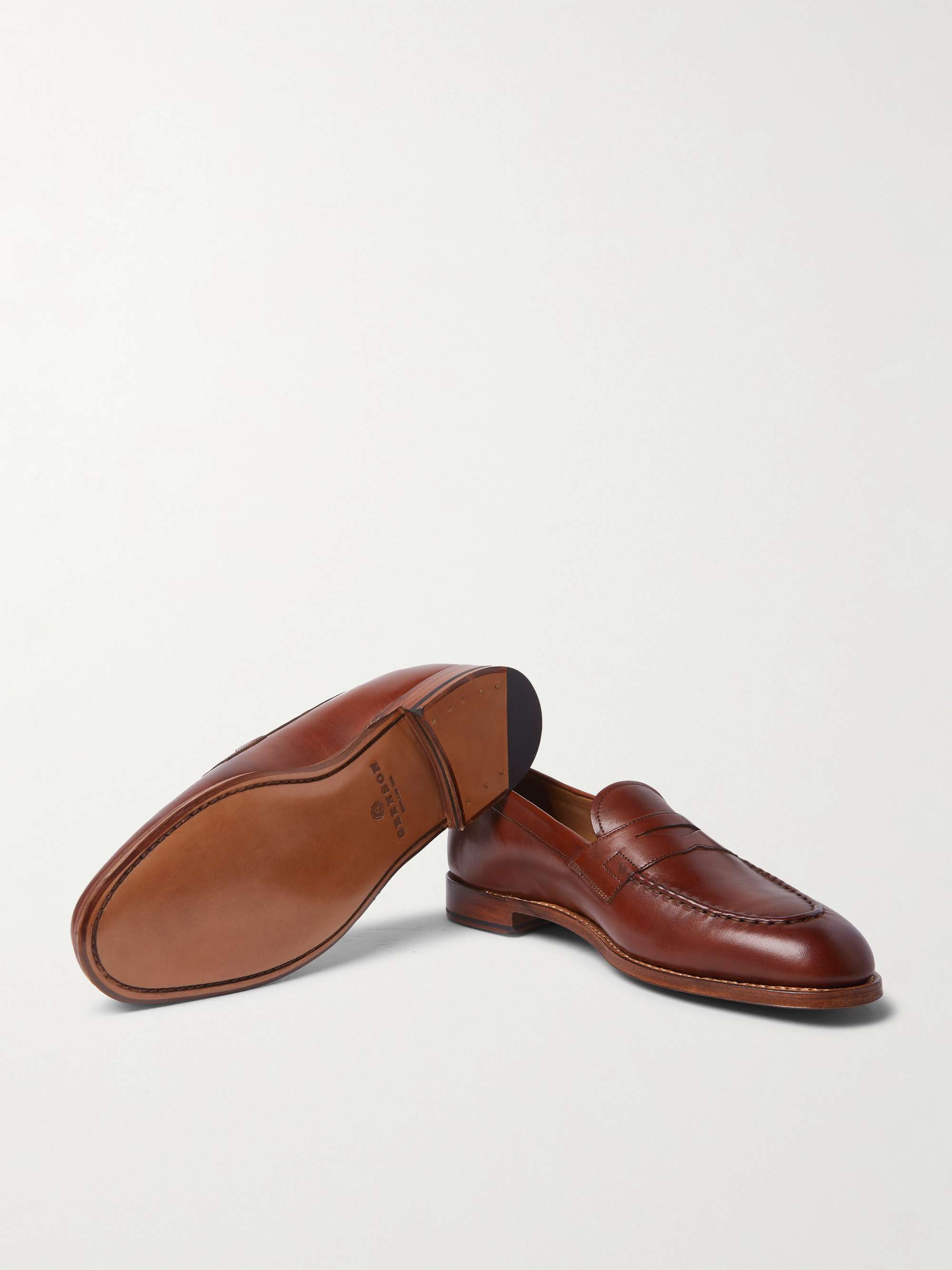GRENSON Lloyd Leather Penny Loafers