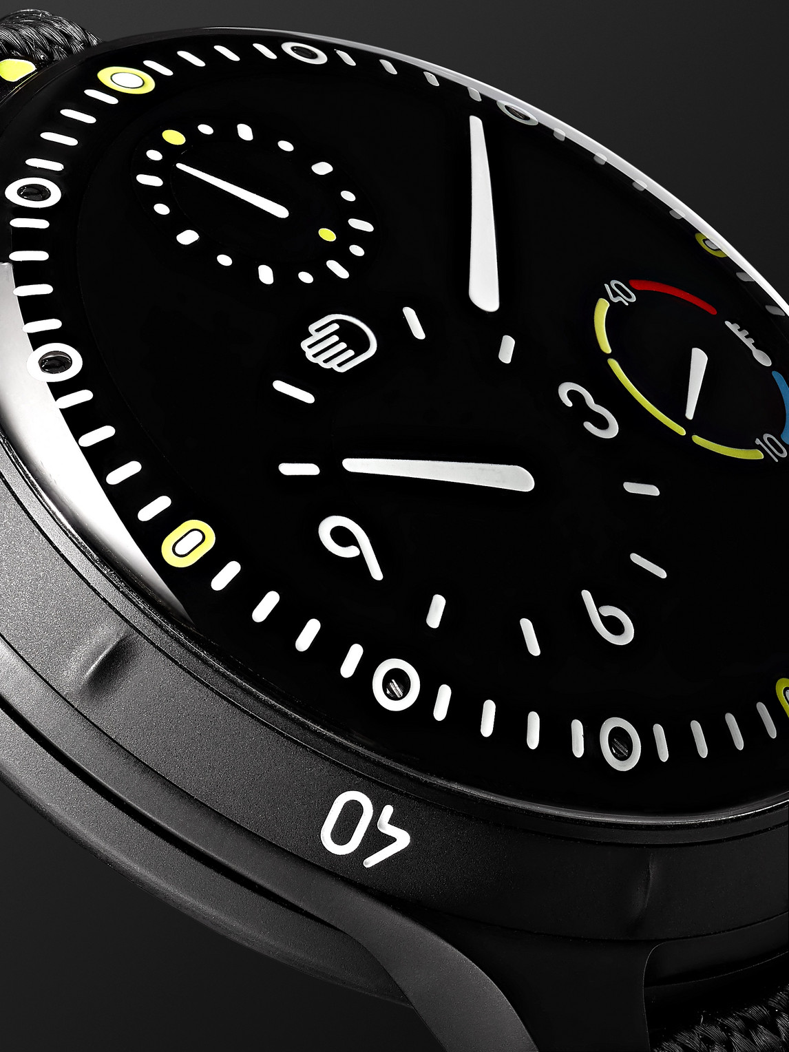 Type 5BB Automatic 46mm DLC-Coated Titanium and Leather Watch