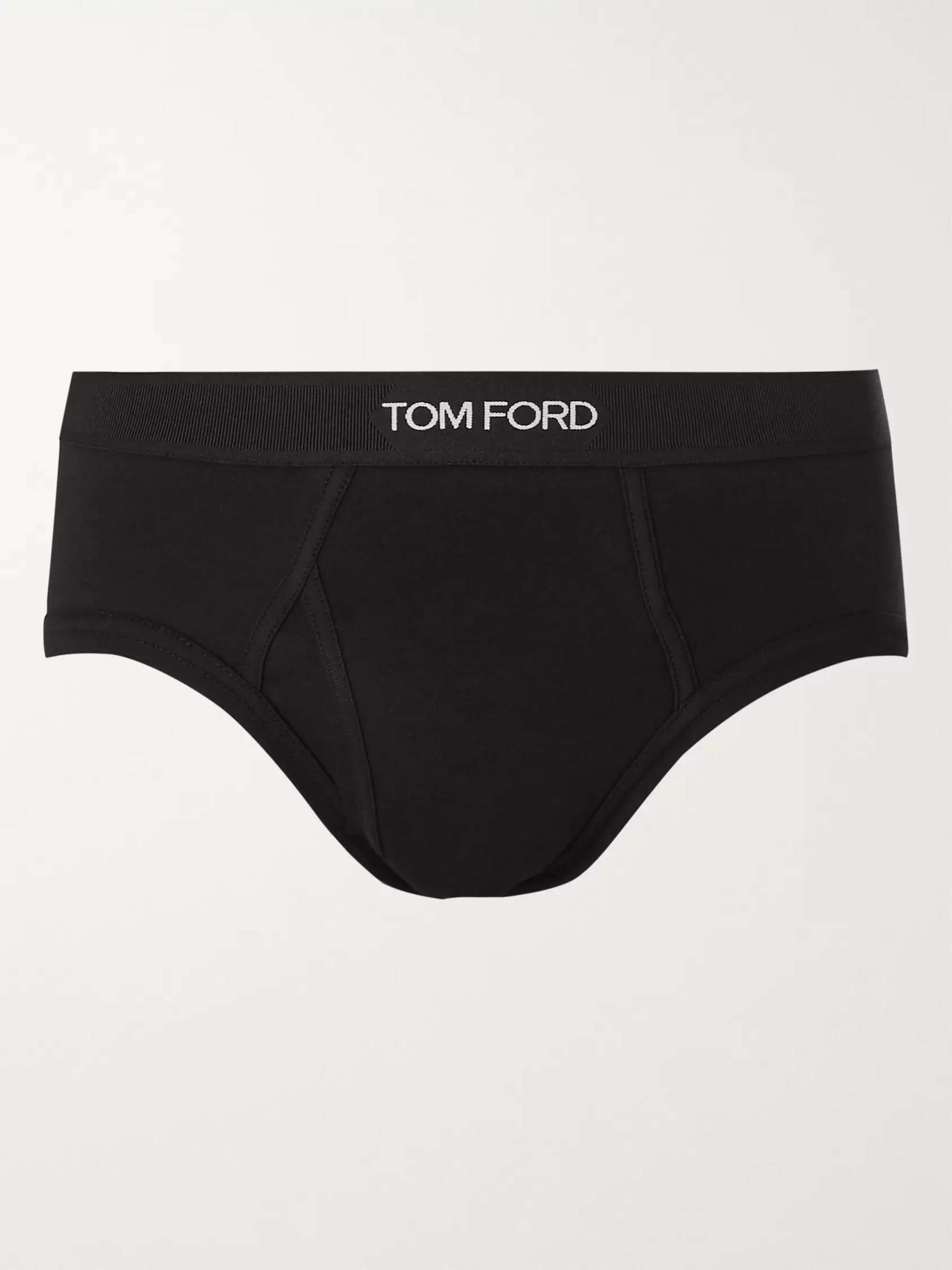 TOM FORD Stretch-Cotton Briefs for Men