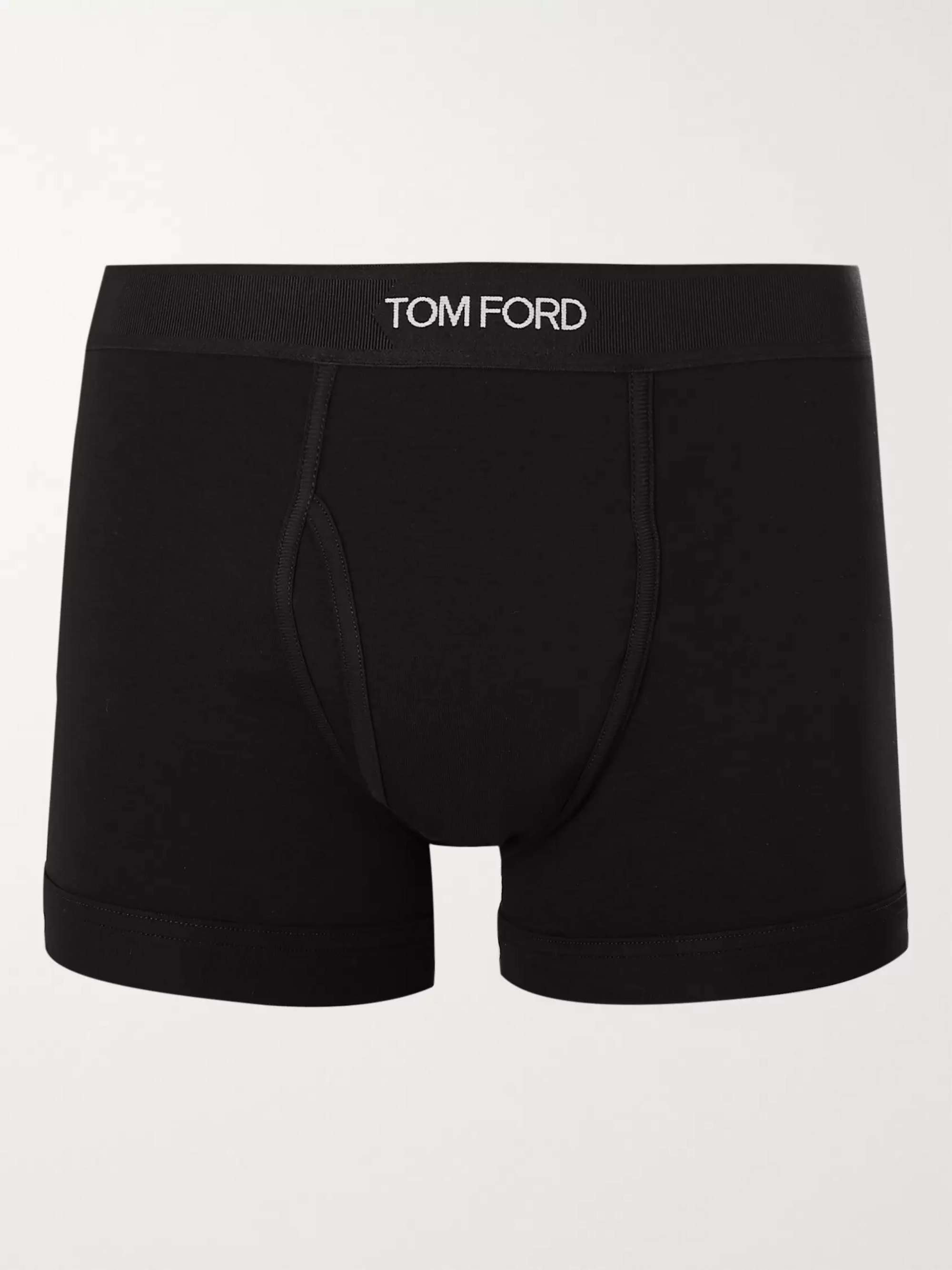 TOM FORD Stretch-Cotton Boxer Briefs for Men