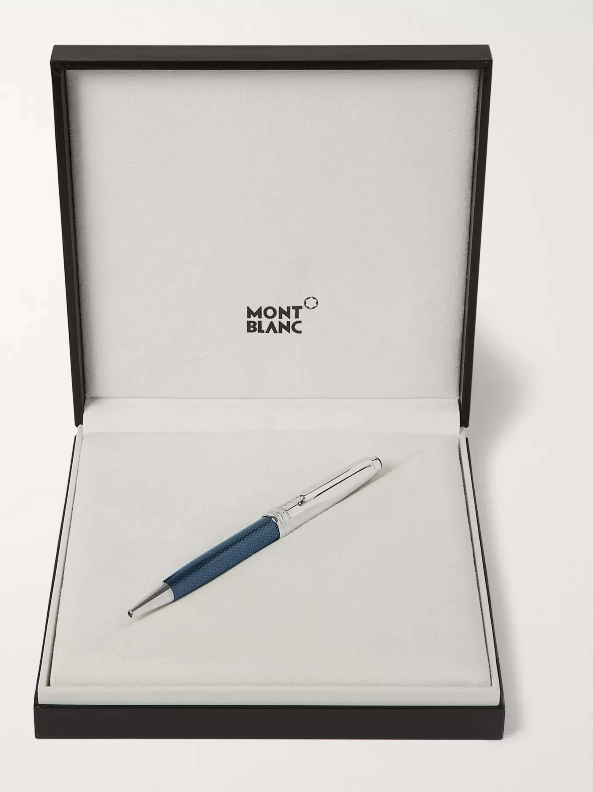 MONTBLANC Meisterstück Solitaire Doué Blue Hour Ballpoint Pen