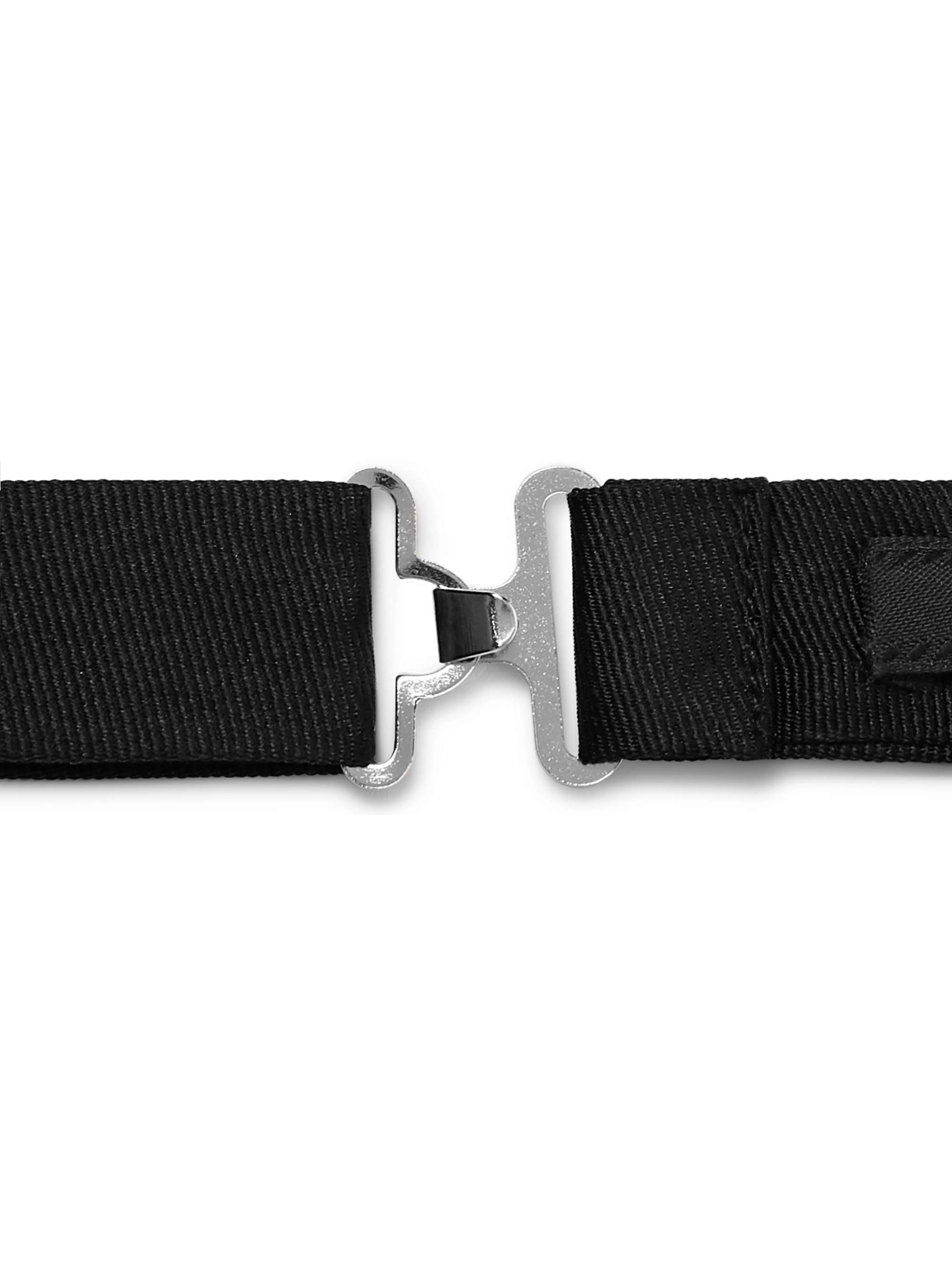 PRADA Pre-Tied Silk-Faille Bow Tie