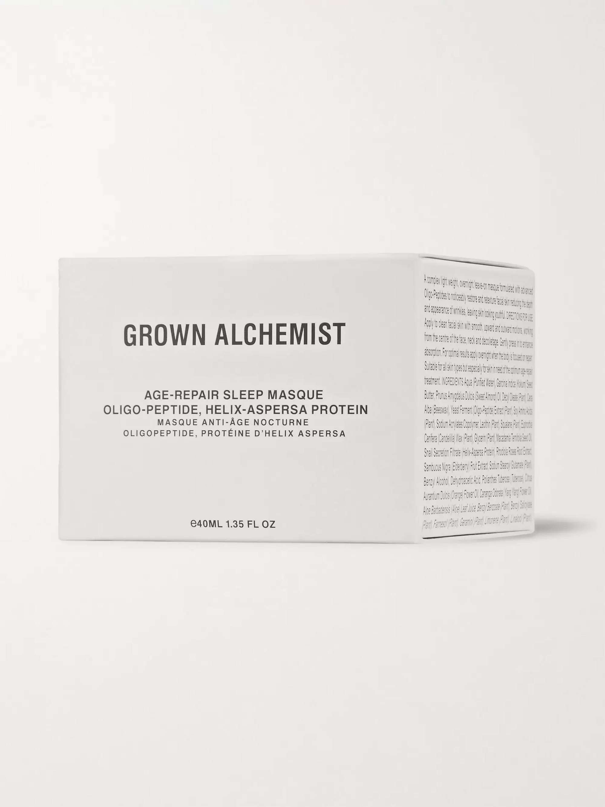 GROWN ALCHEMIST Age-Repair Sleep Masque - Oligo-Peptide Helix-Aspersa Protein, 40ml