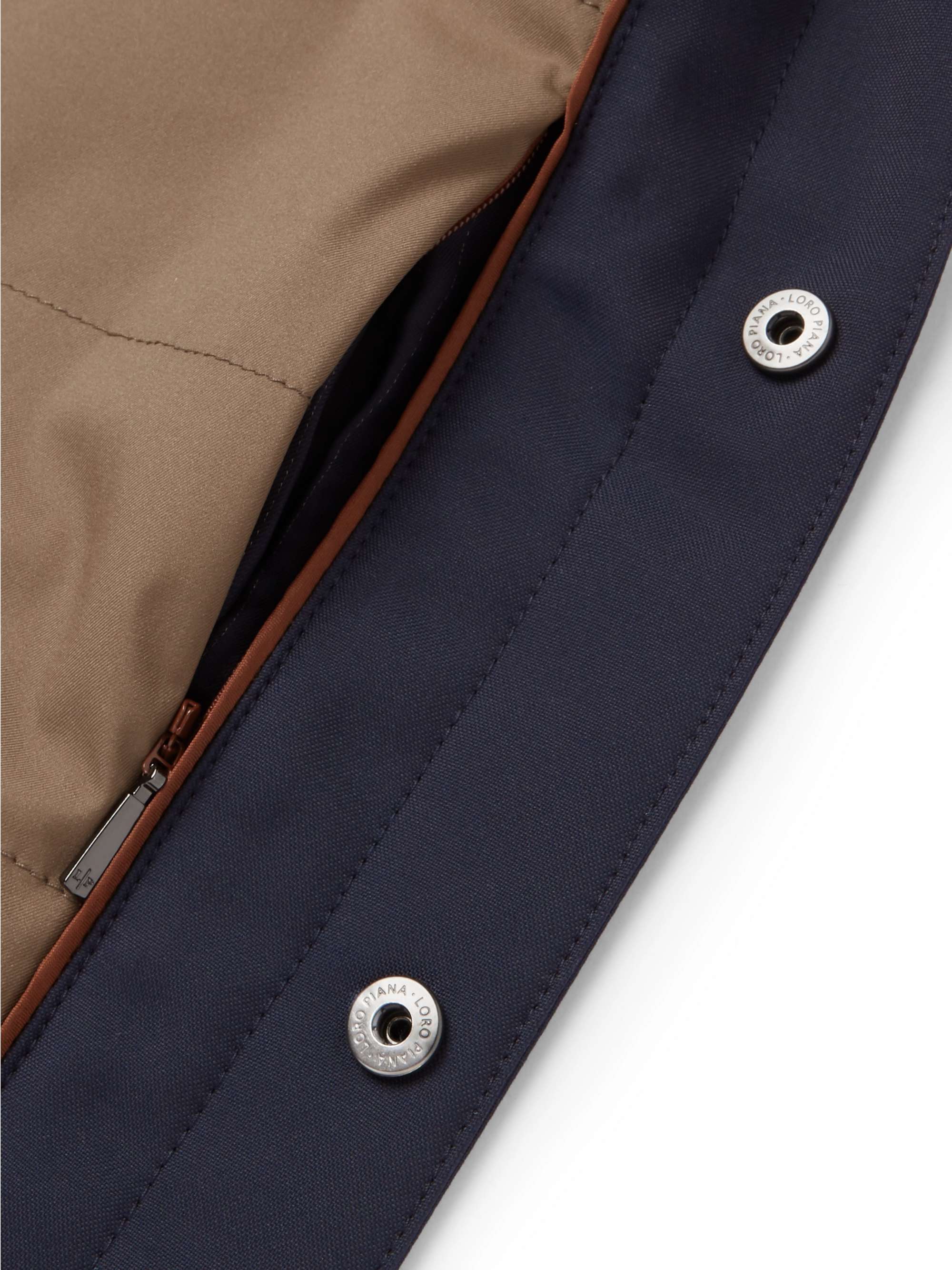 LORO PIANA Tecnowool Padded Virgin Wool-Blend Overshirt