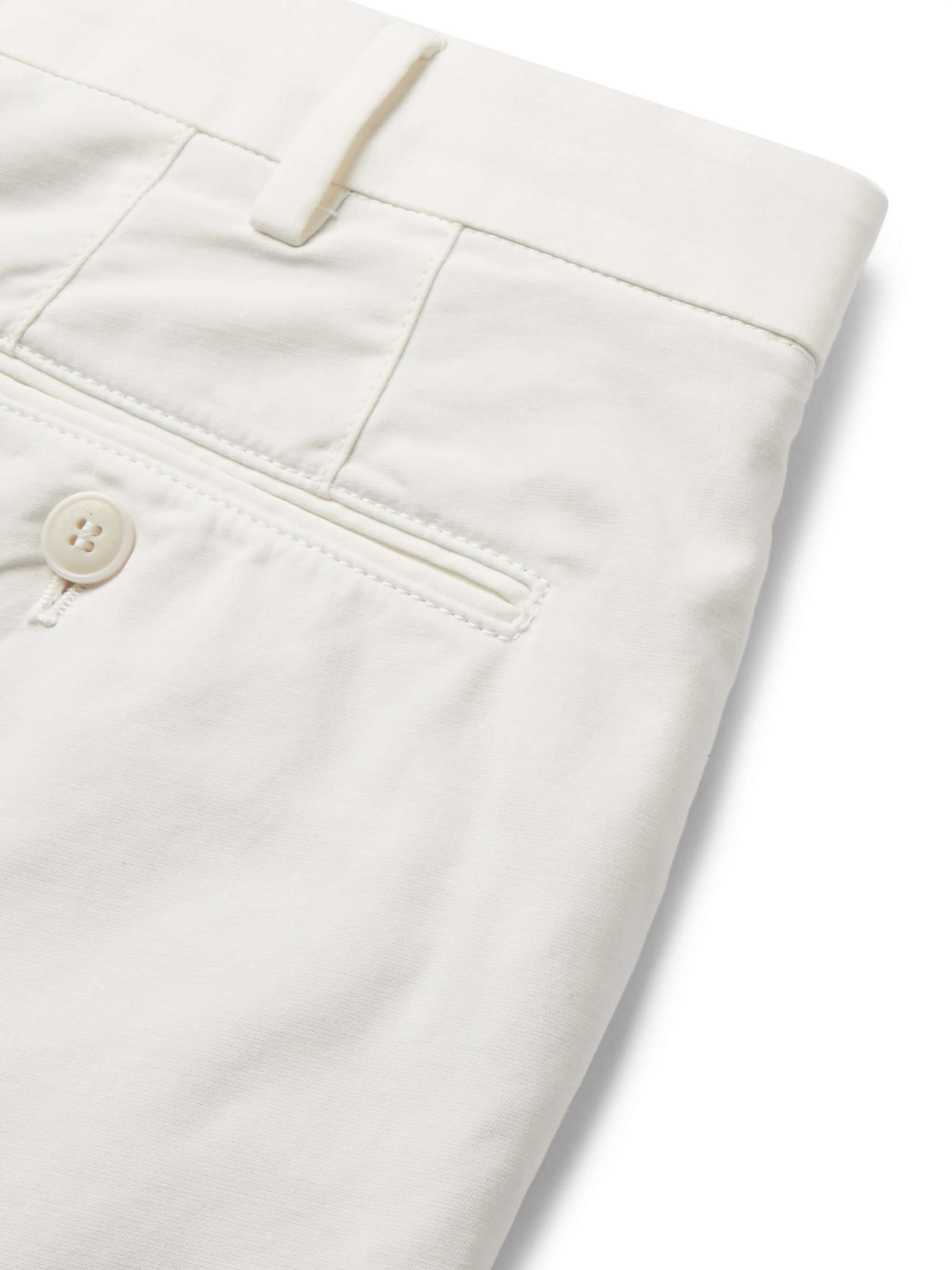 LORO PIANA Slim-Fit Cotton-Blend Trousers