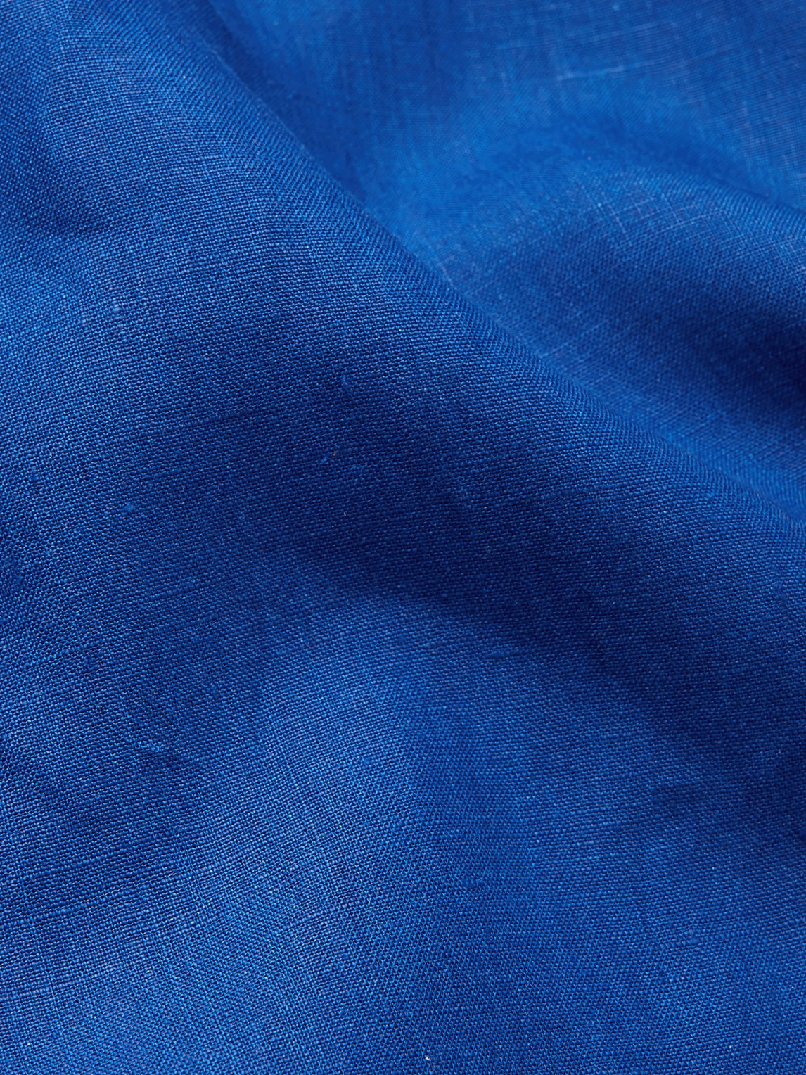 Shop Charvet Linen Shirt In Blue