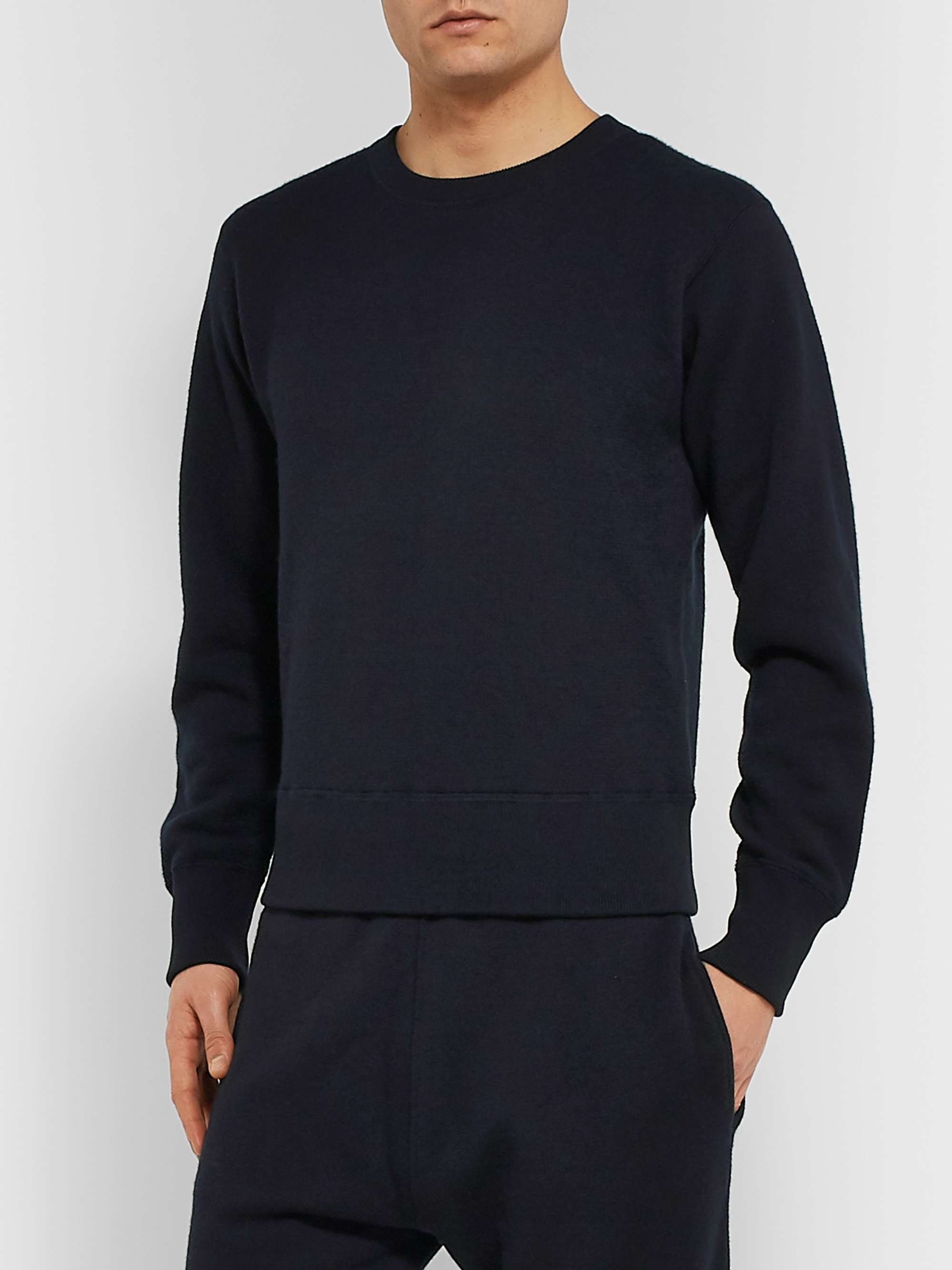THE ROW Nicolas Cotton and Cashmere-Blend Sweater