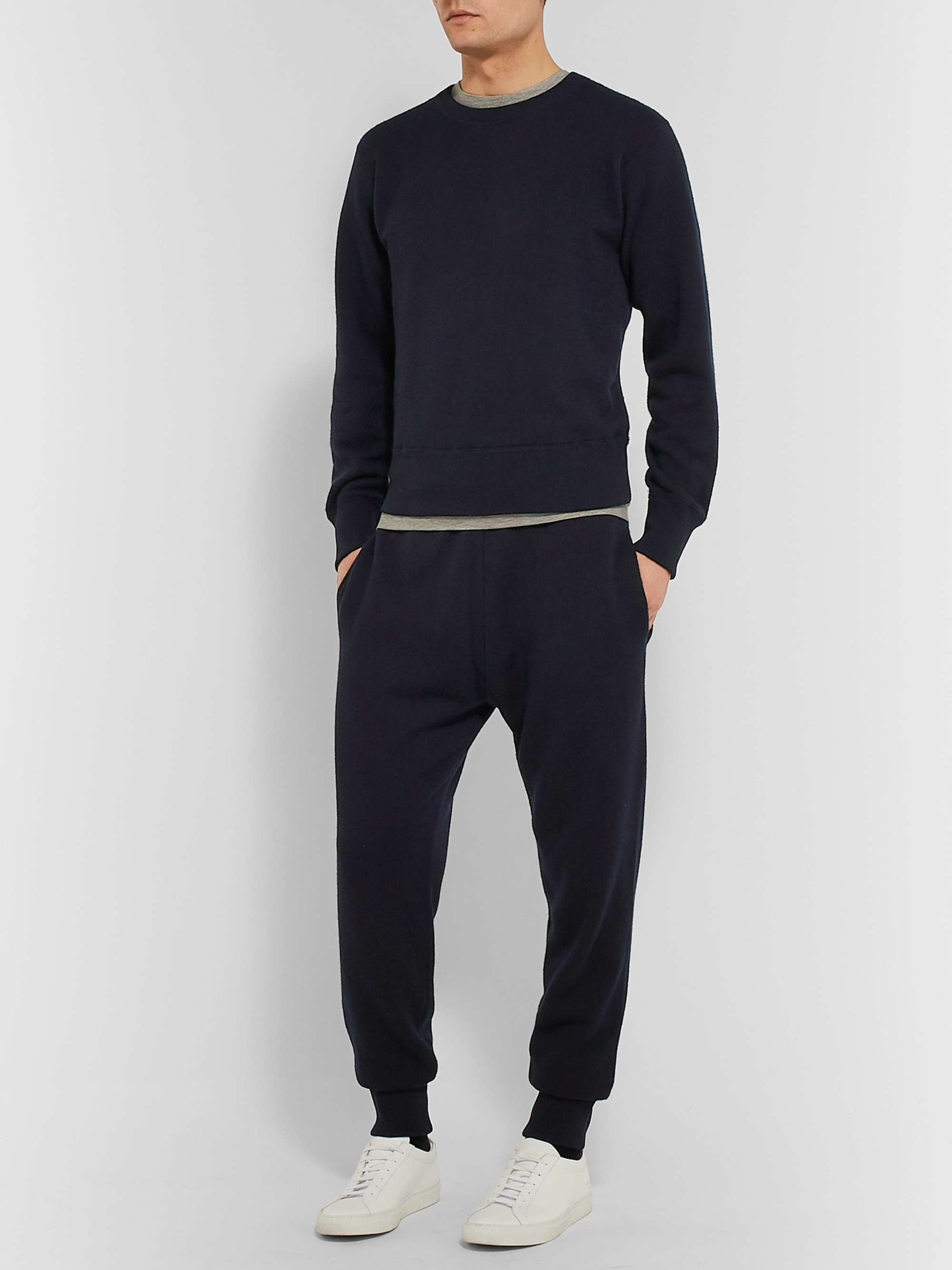 THE ROW Nicolas Cotton and Cashmere-Blend Sweater
