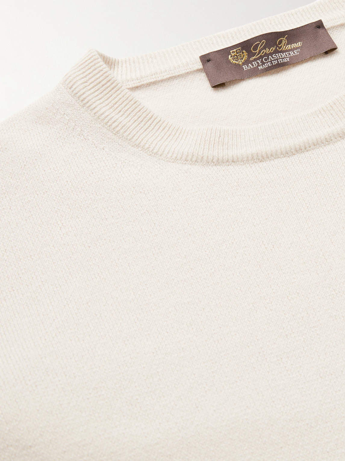 Slim-Fit Baby Cashmere Sweater