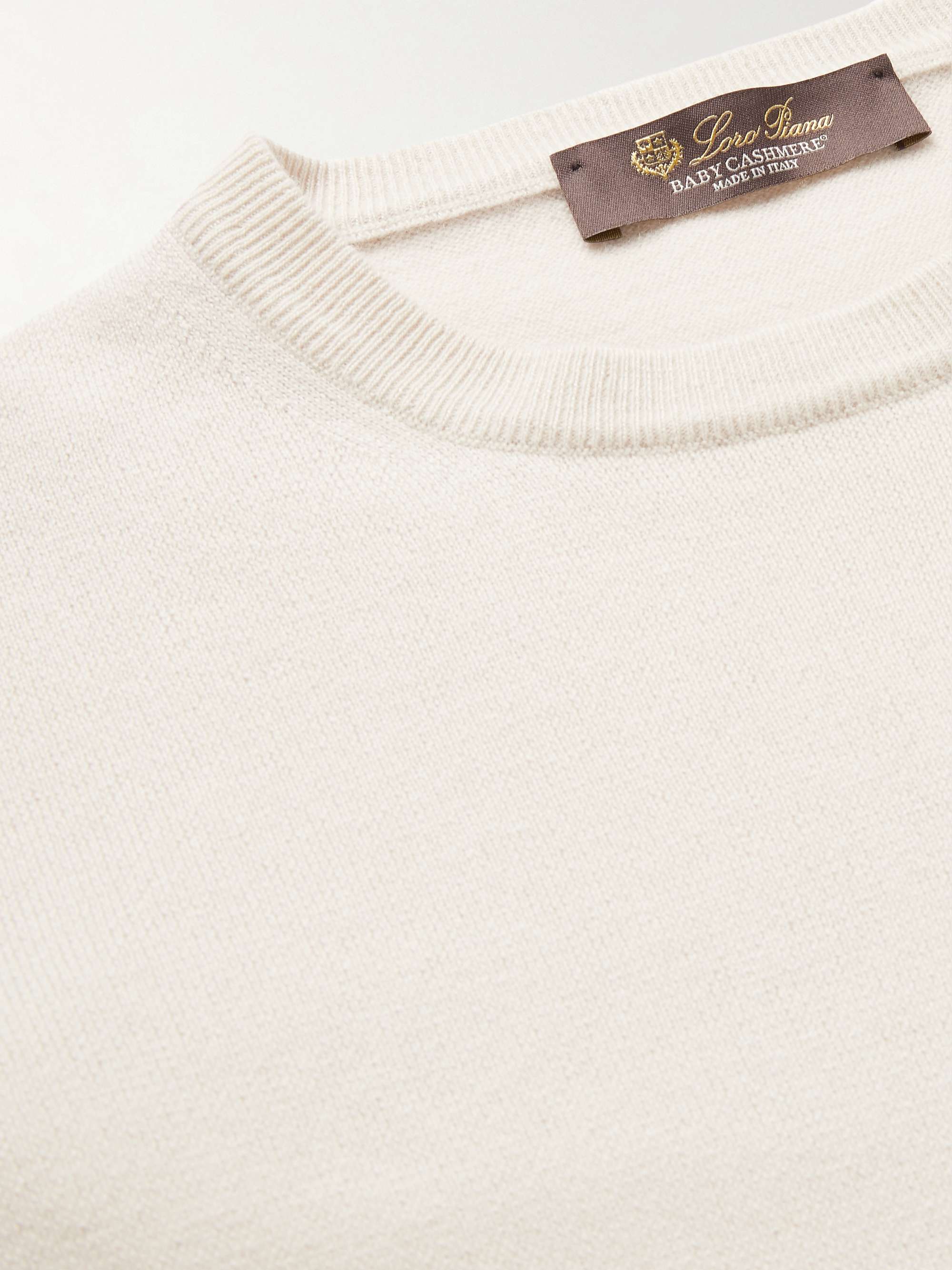 LORO PIANA Slim-Fit Baby Cashmere Sweater