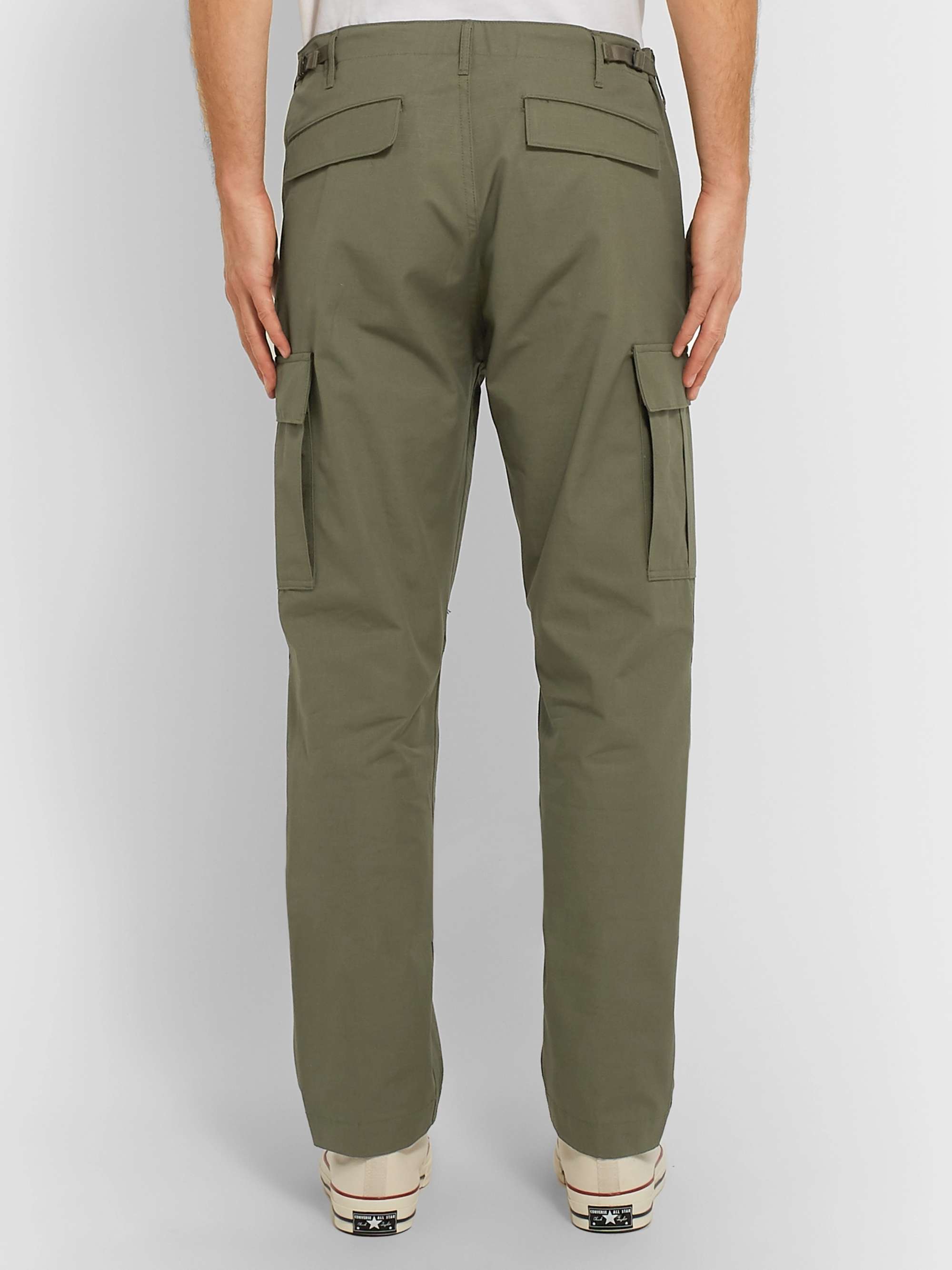 ORSLOW Cotton-Ripstop Cargo Trousers