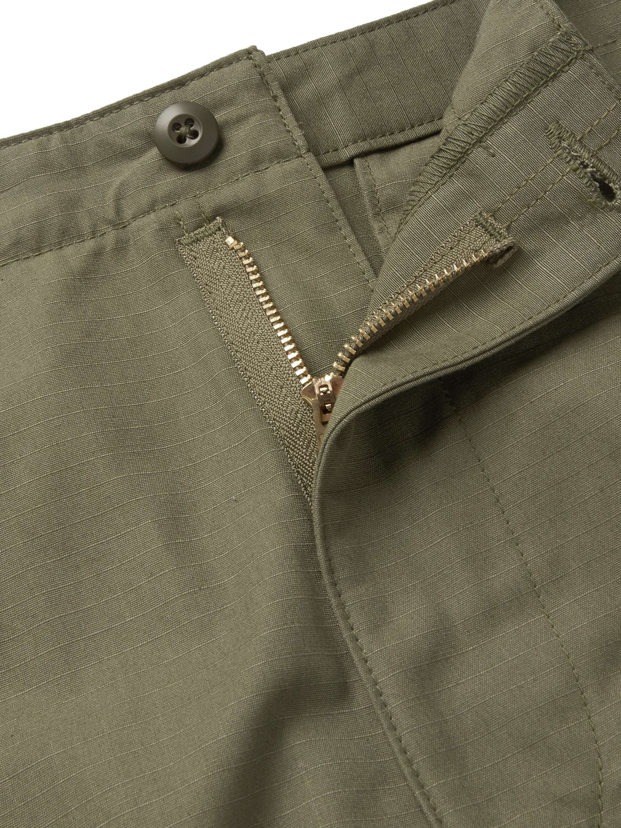 ORSLOW Cotton-Ripstop Cargo Trousers