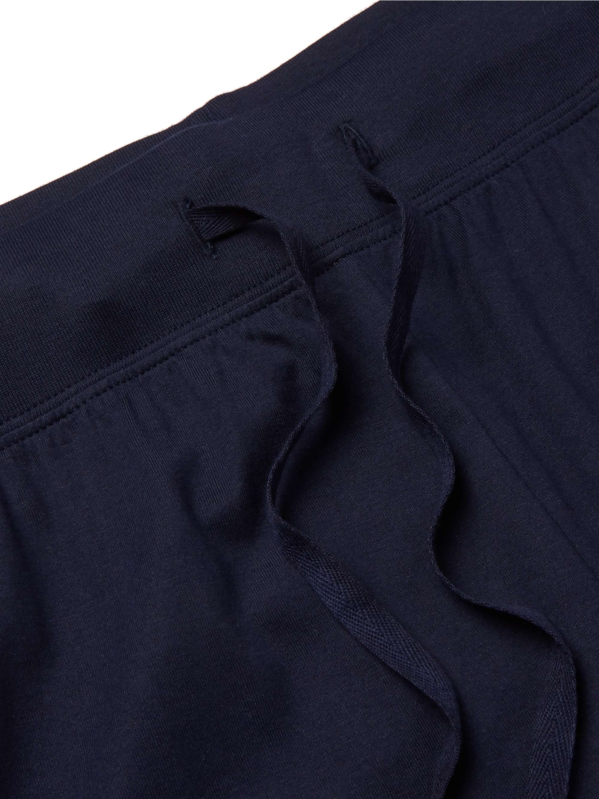 HANDVAERK Tapered Pima Cotton-Jersey Pyjama Trousers