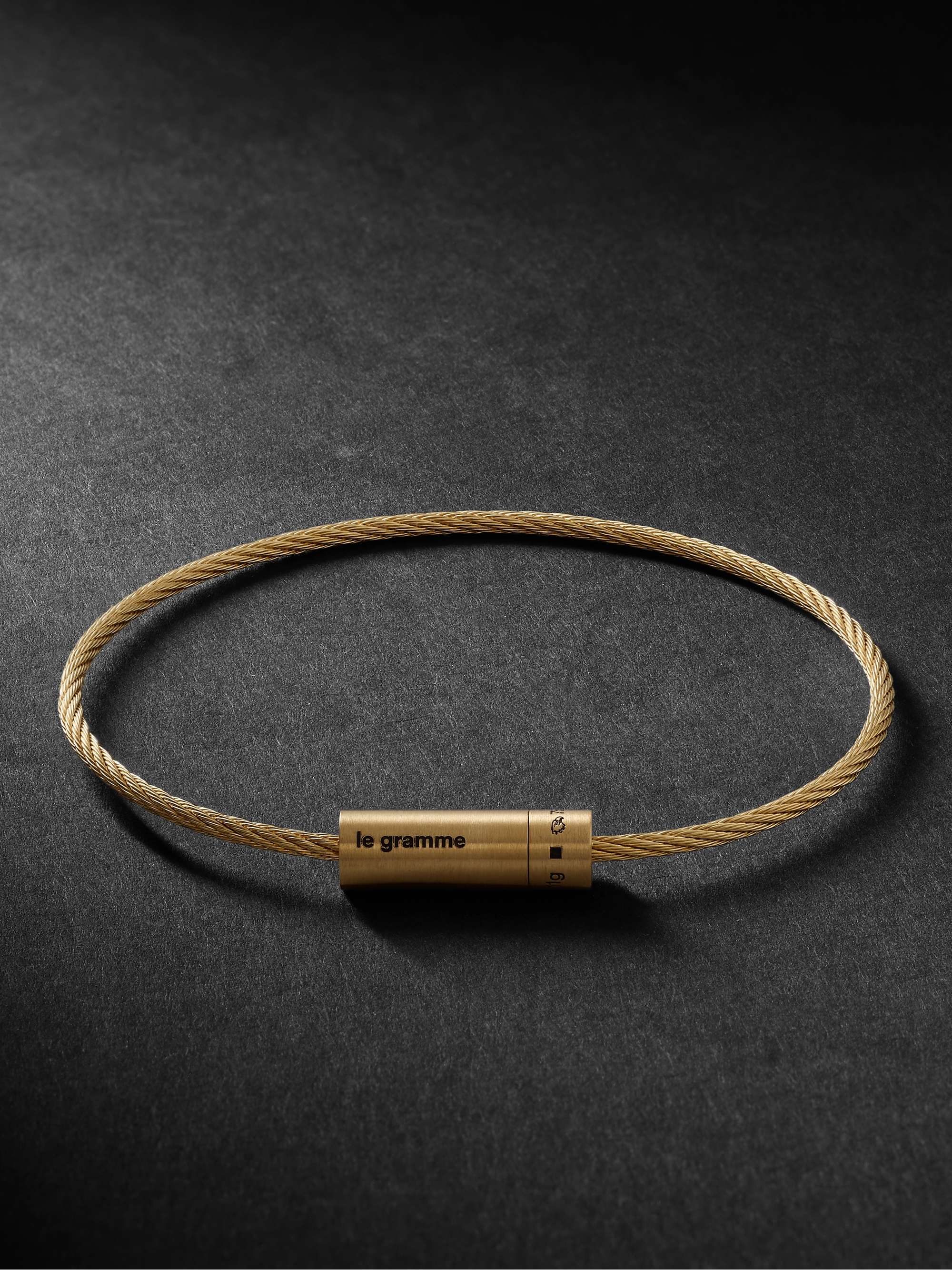 LE GRAMME Le 11g 18-Karat Gold Bracelet