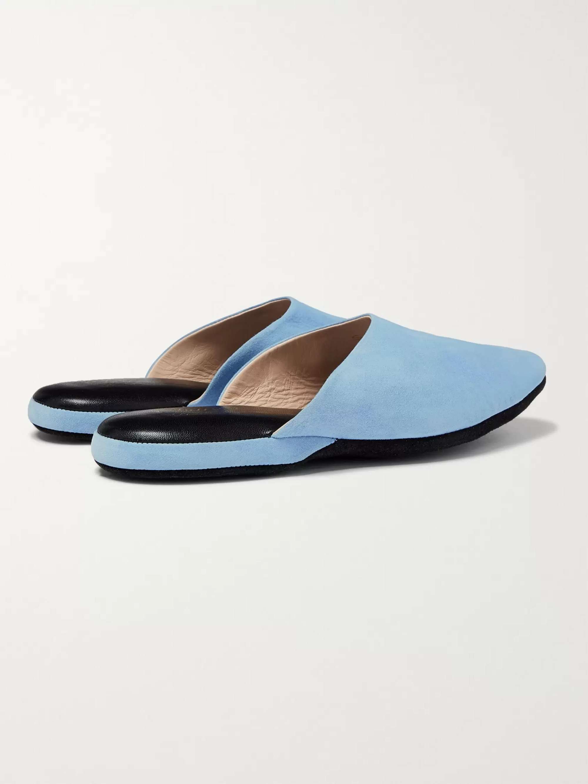 CHARVET Suede Slippers