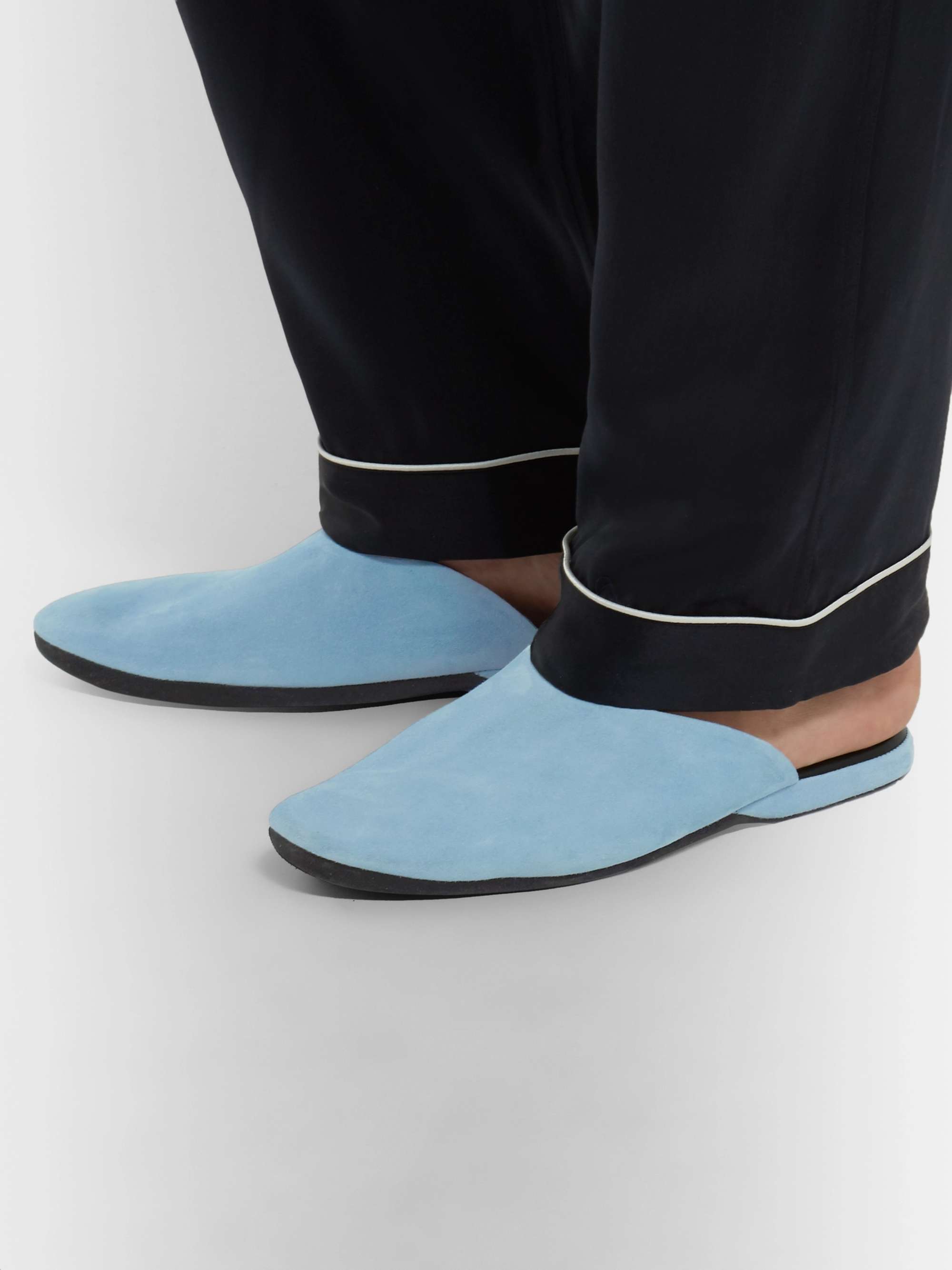 CHARVET Suede Slippers