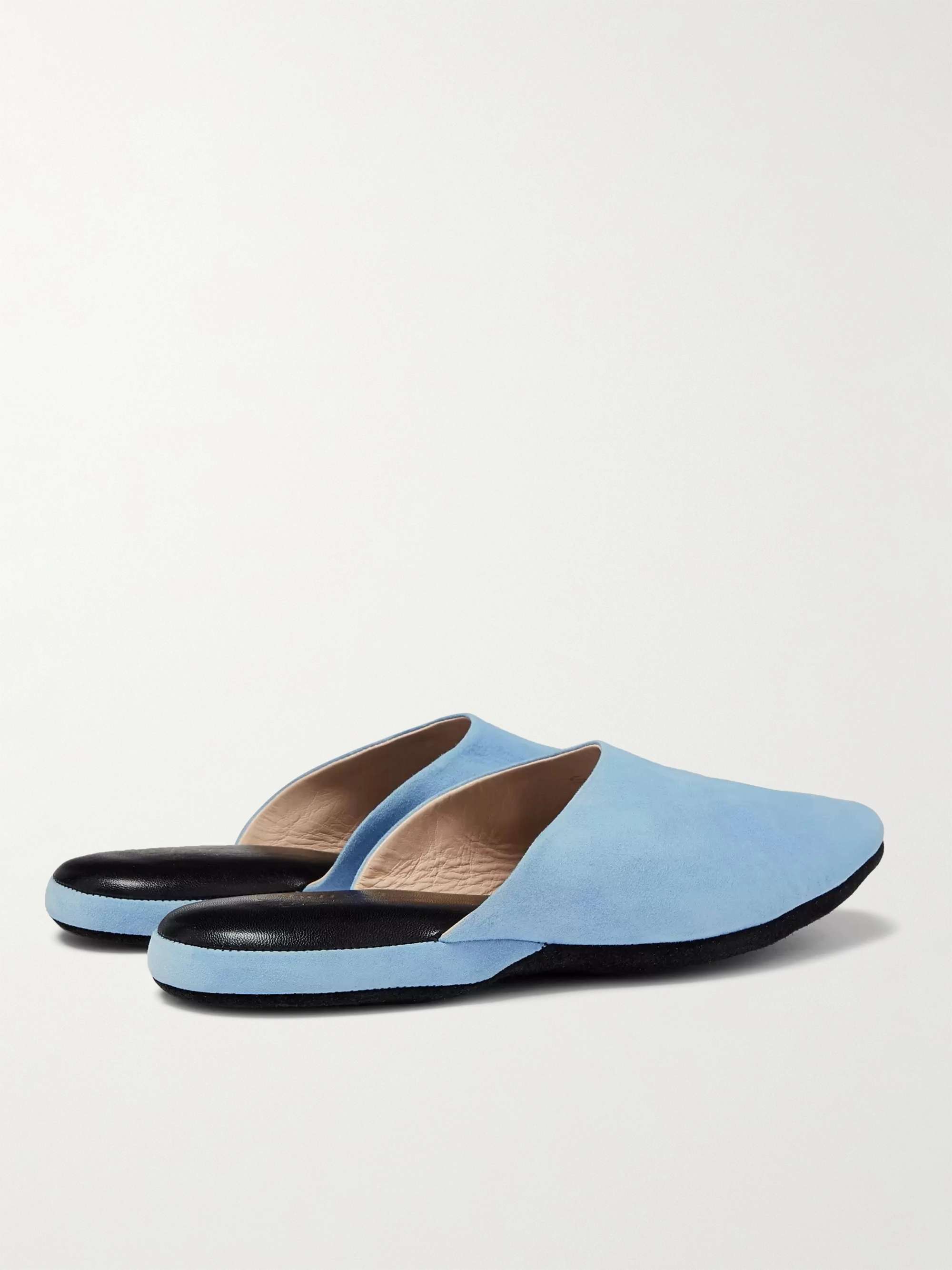 CHARVET Suede Slippers