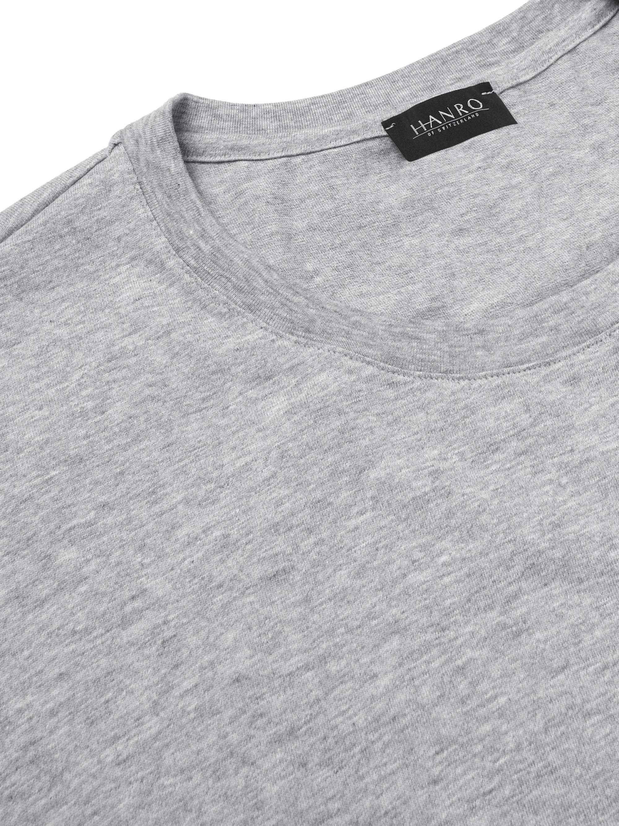 HANRO Cotton-Jersey T-Shirt
