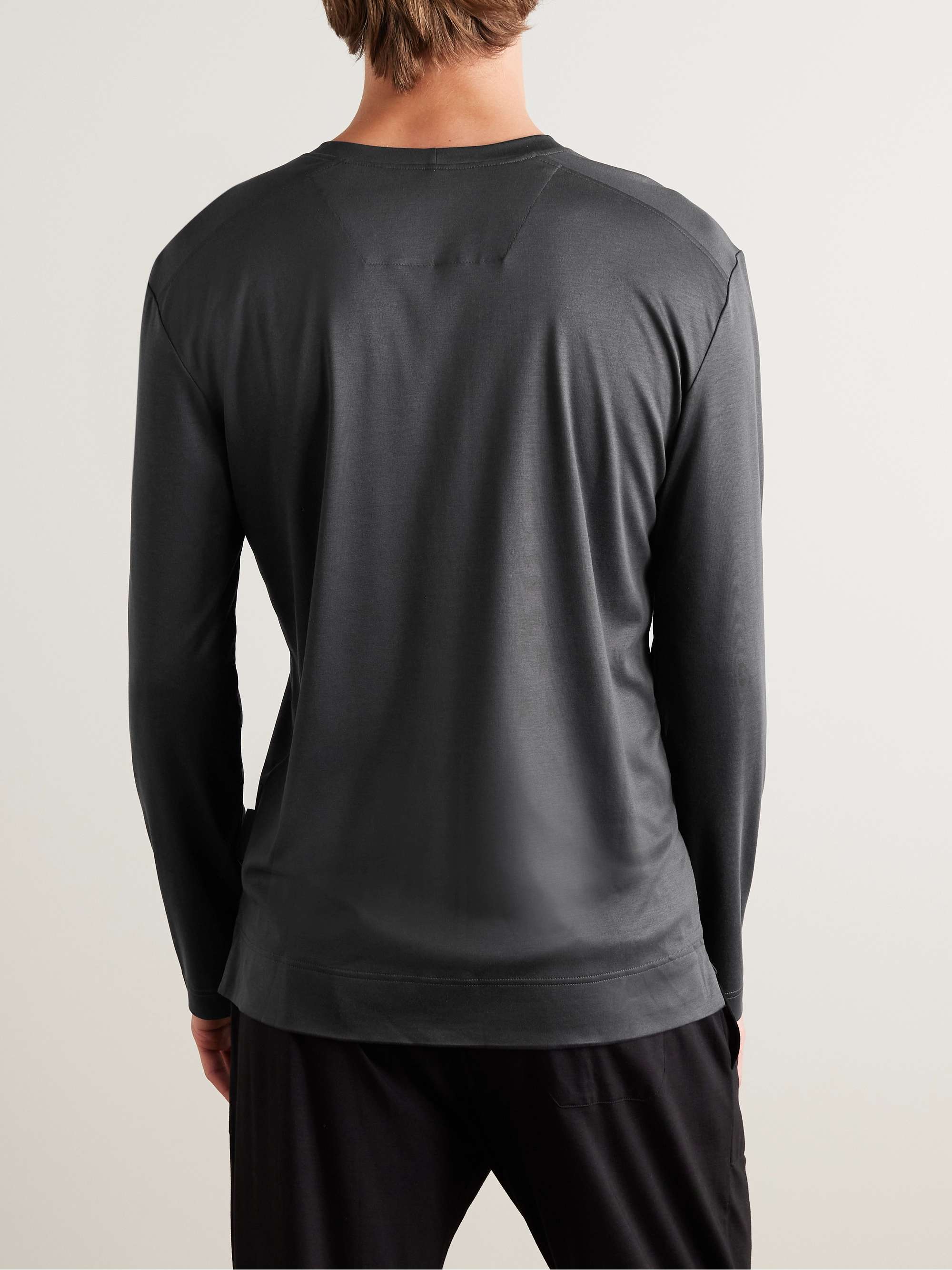 ZIMMERLI Cotton and Modal-Blend Pyjama T-Shirt