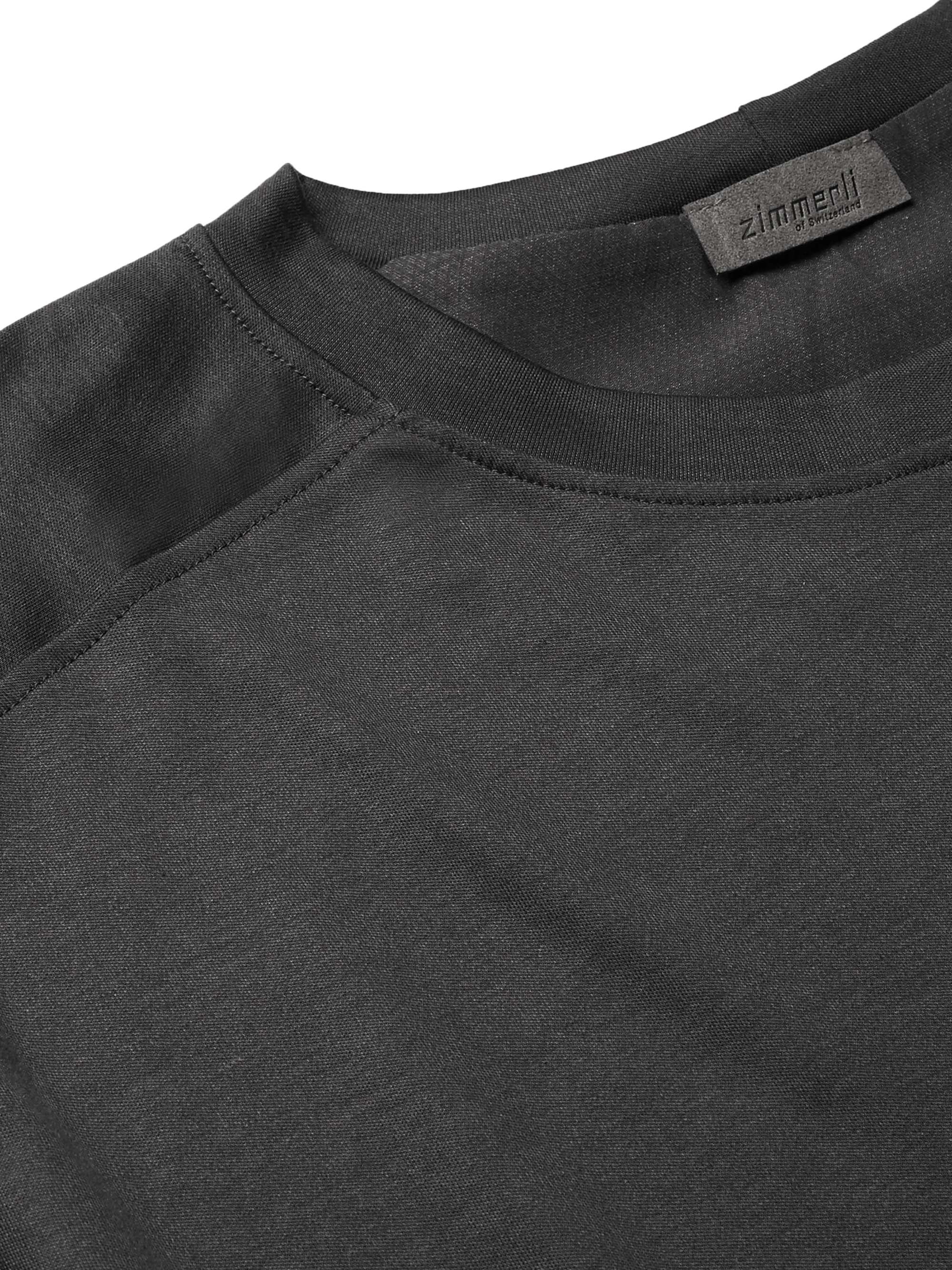 ZIMMERLI Cotton and Modal-Blend Pyjama T-Shirt