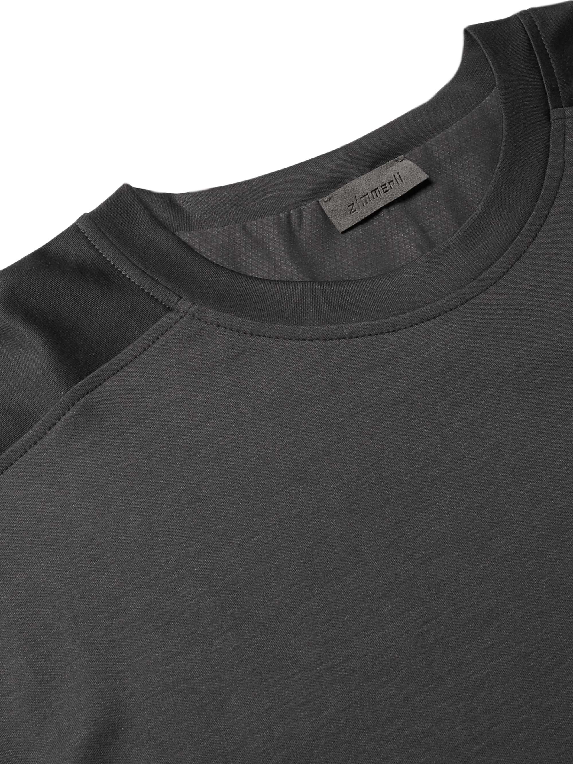 ZIMMERLI Cotton and Modal-Blend Pyjama T-Shirt