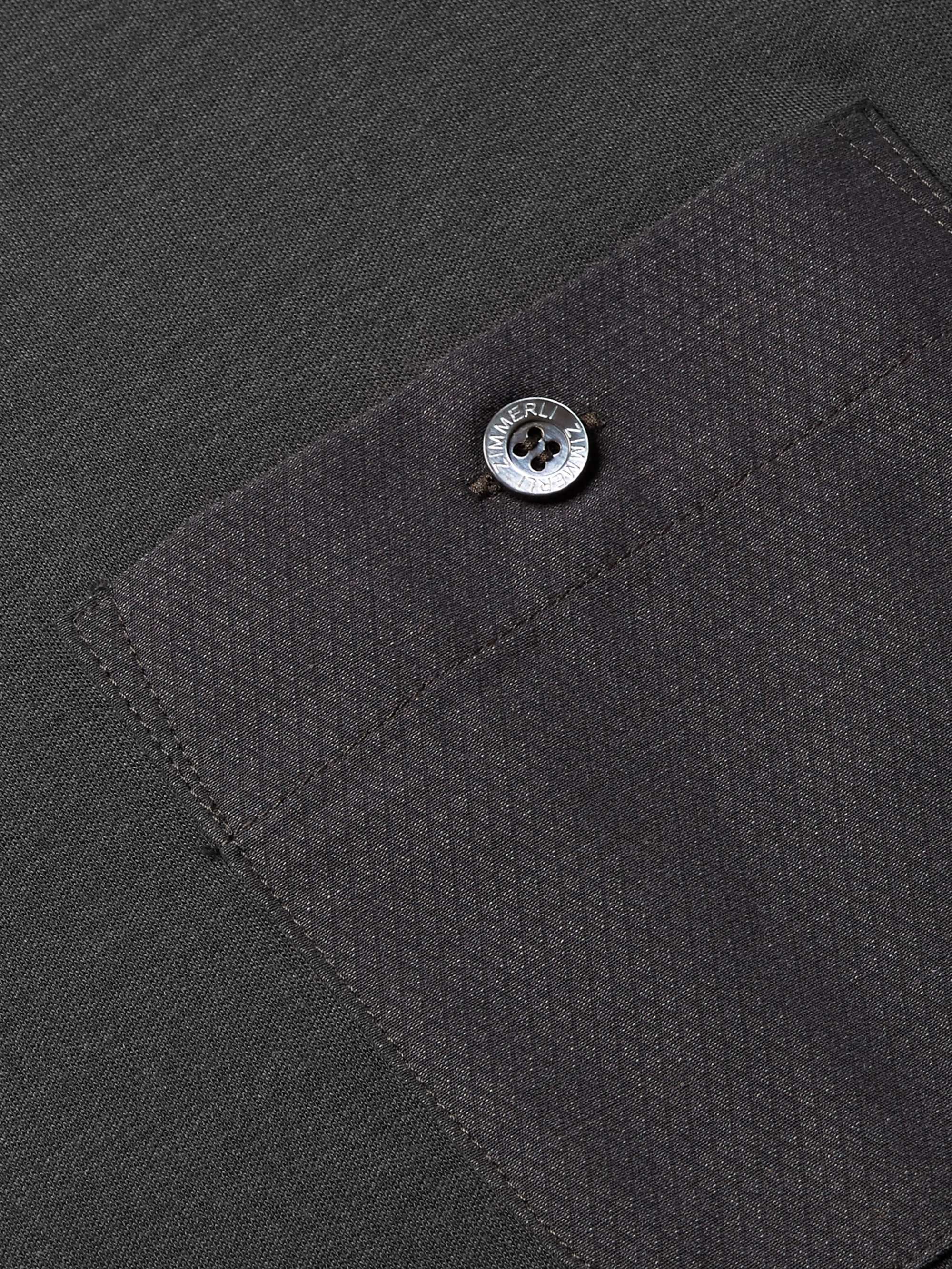 ZIMMERLI Cotton and Modal-Blend Pyjama T-Shirt
