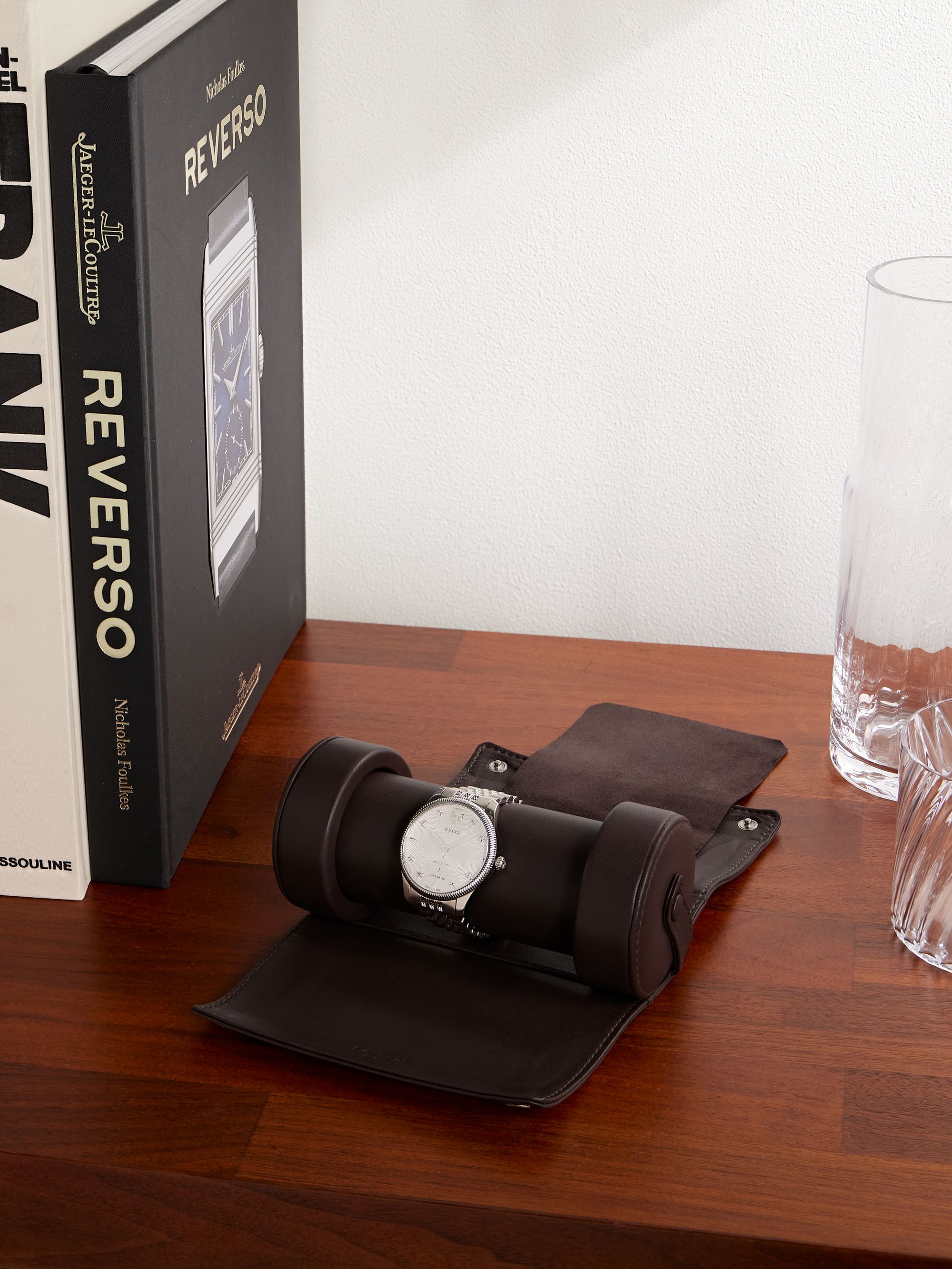 LORENZI MILANO Leather Watch Case