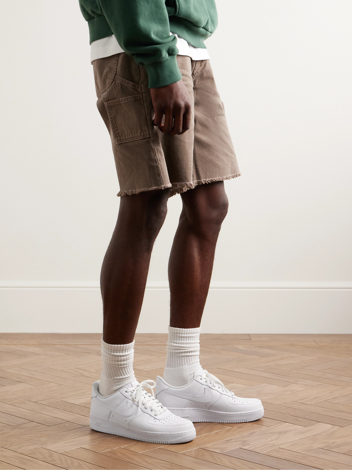 Nike Air Force 1 07 Fresh Sneakers Dm0211-100 In White