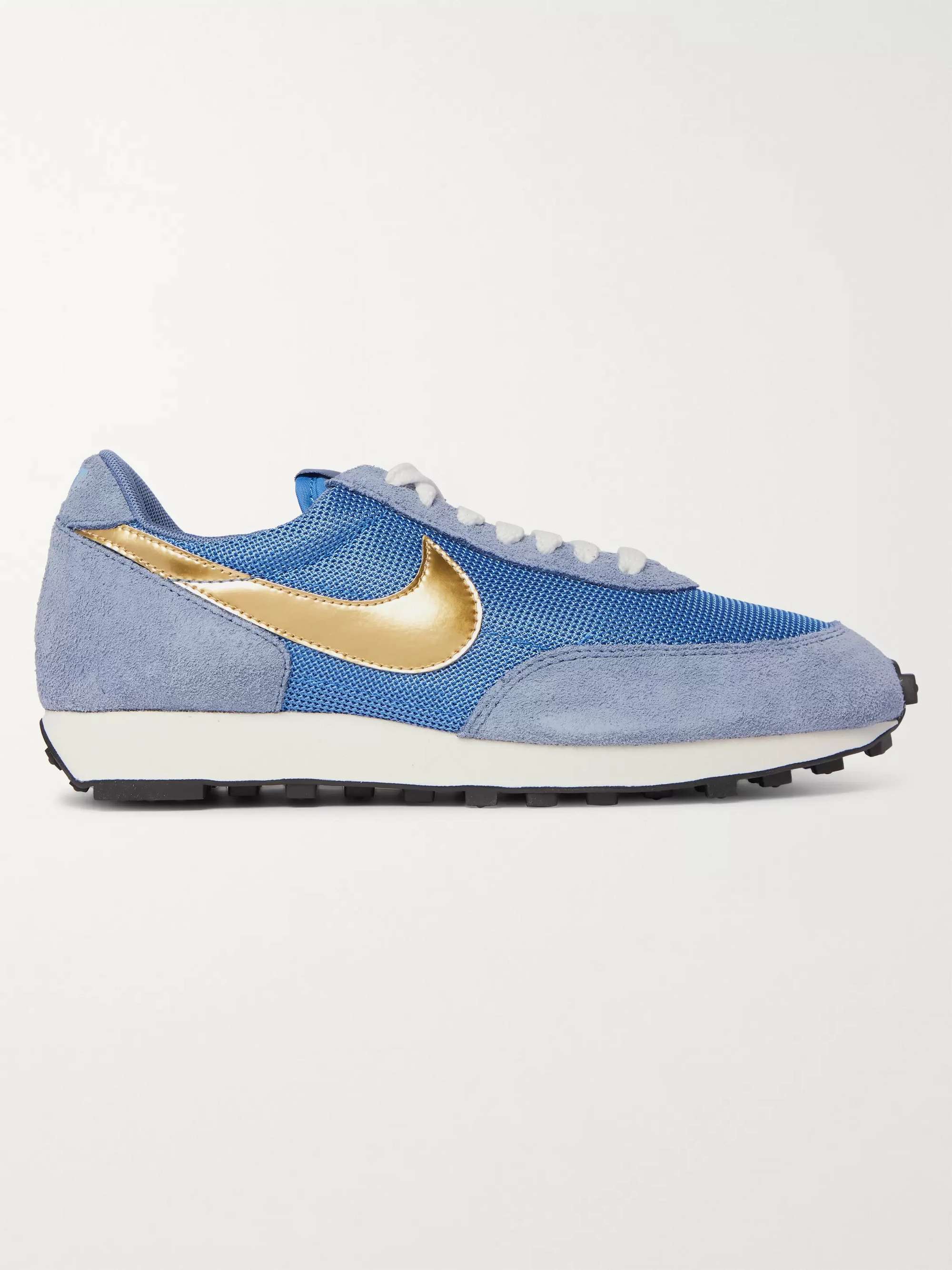NIKE Daybreak SP Suede and Mesh Sneakers