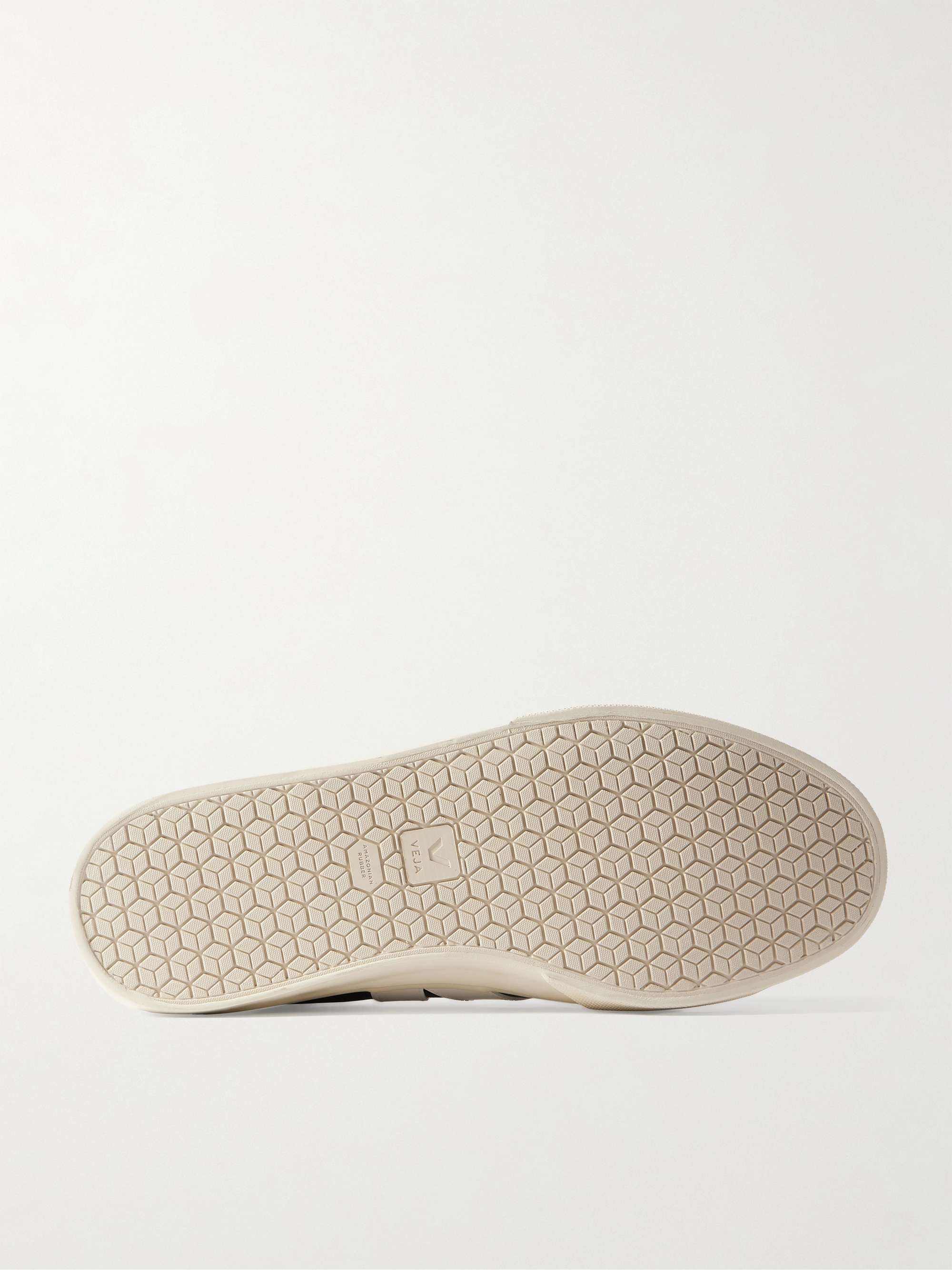 VEJA Campo Suede-Trimmed Leather Sneakers