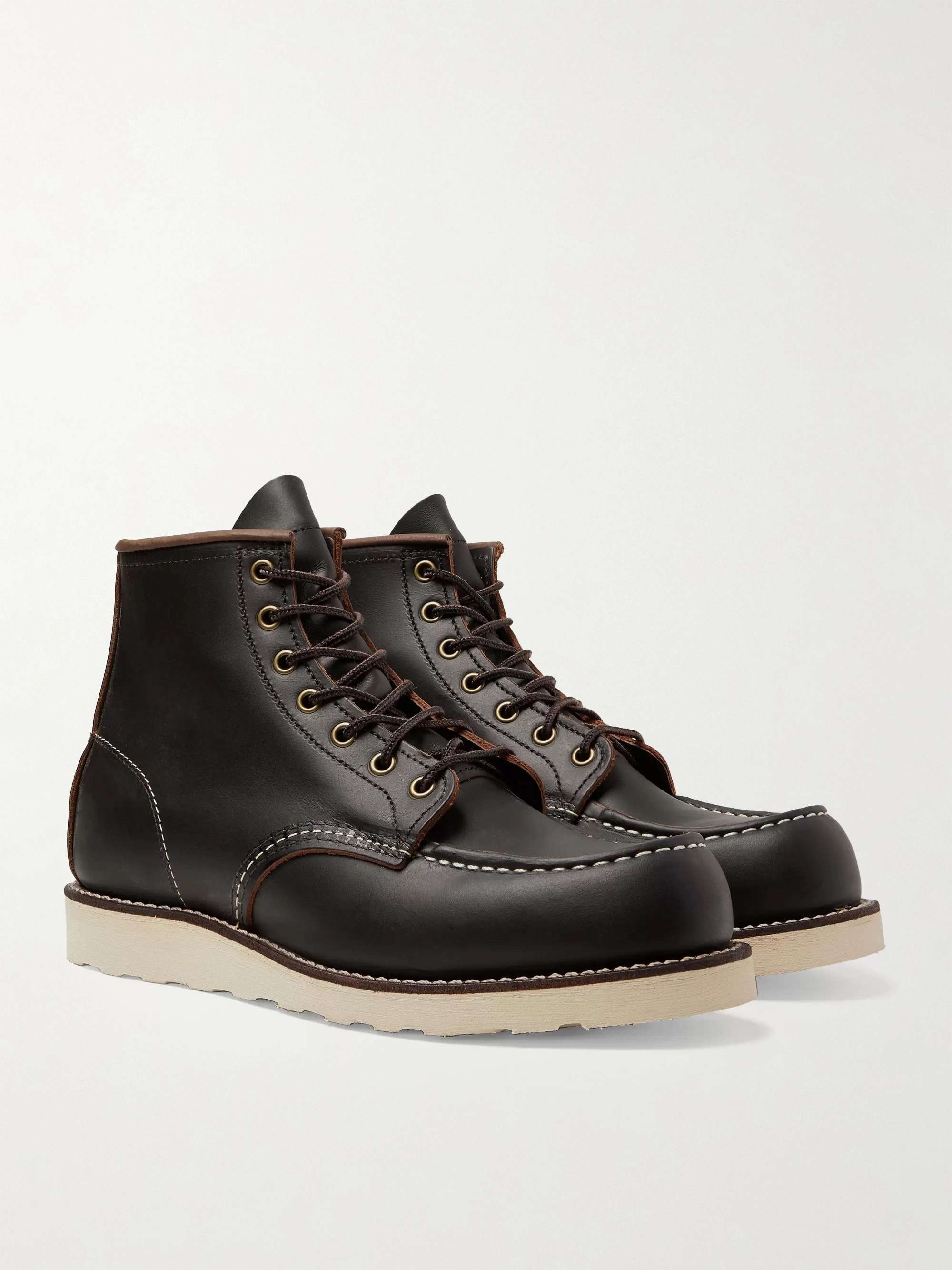 RED WING SHOES 8849 6-Inch Moc Leather Boots for Men | MR PORTER