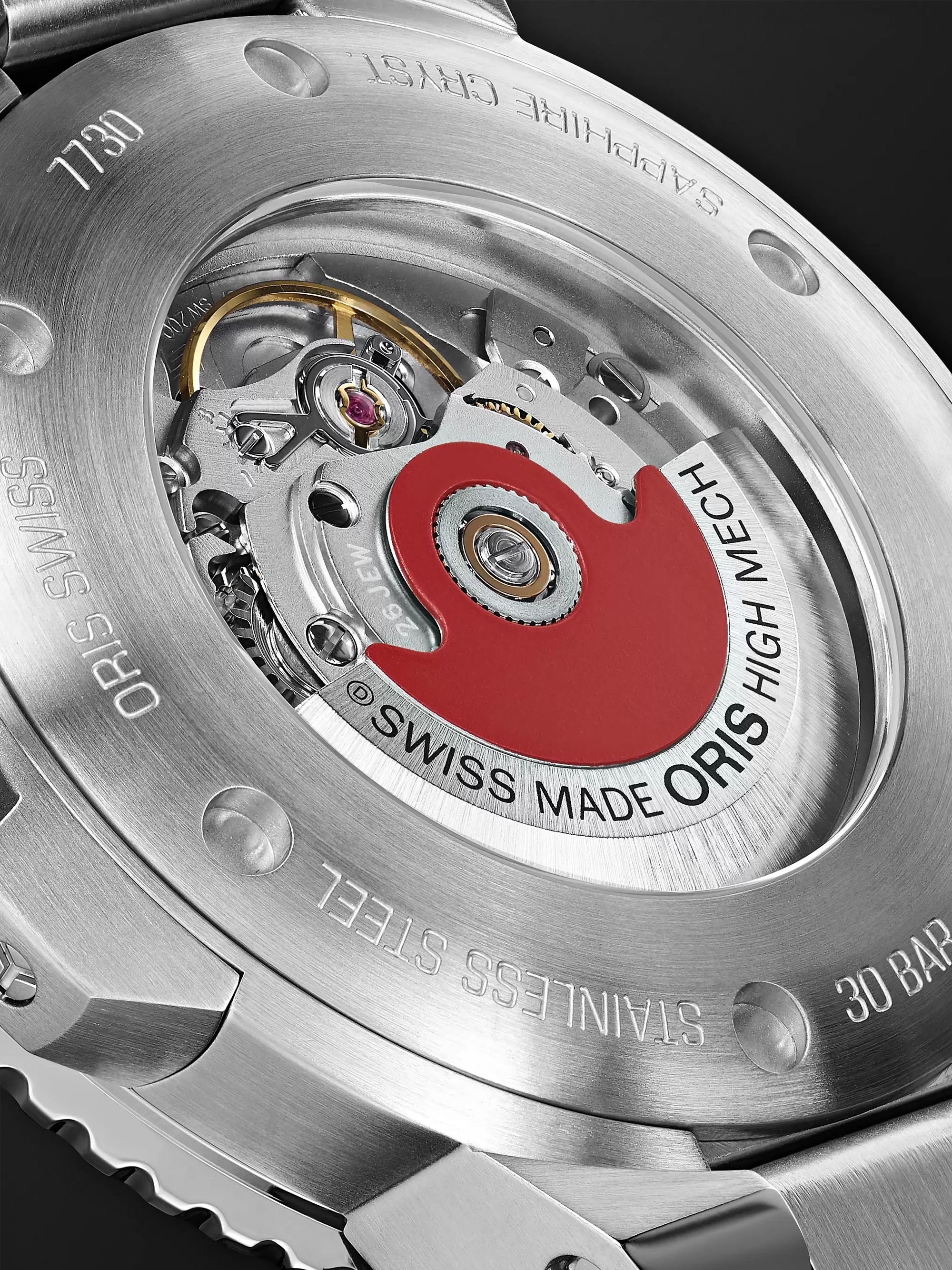 ORIS Aquis Date Relief Automatic 43.5mm Stainless Steel Watch, Ref. No. 01 733 7730 4153-07 8 24 05PEB