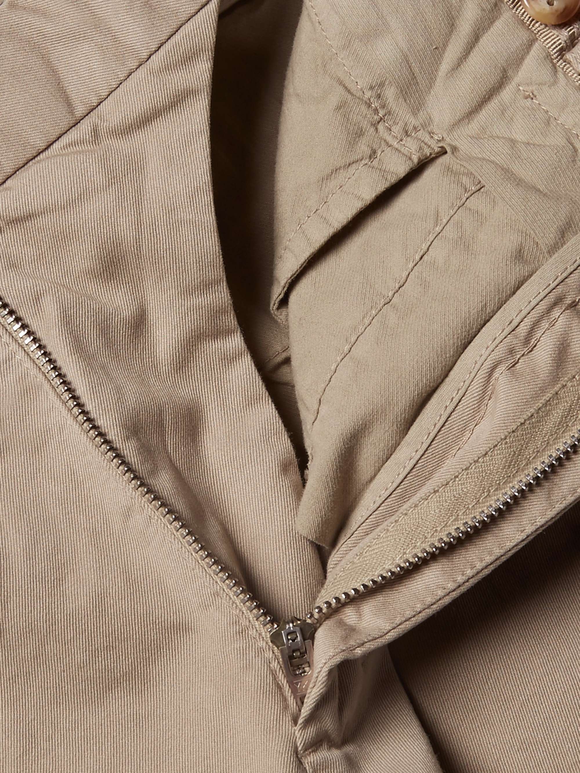 INCOTEX Four Season Relaxed-Fit Cotton-Blend Chinos