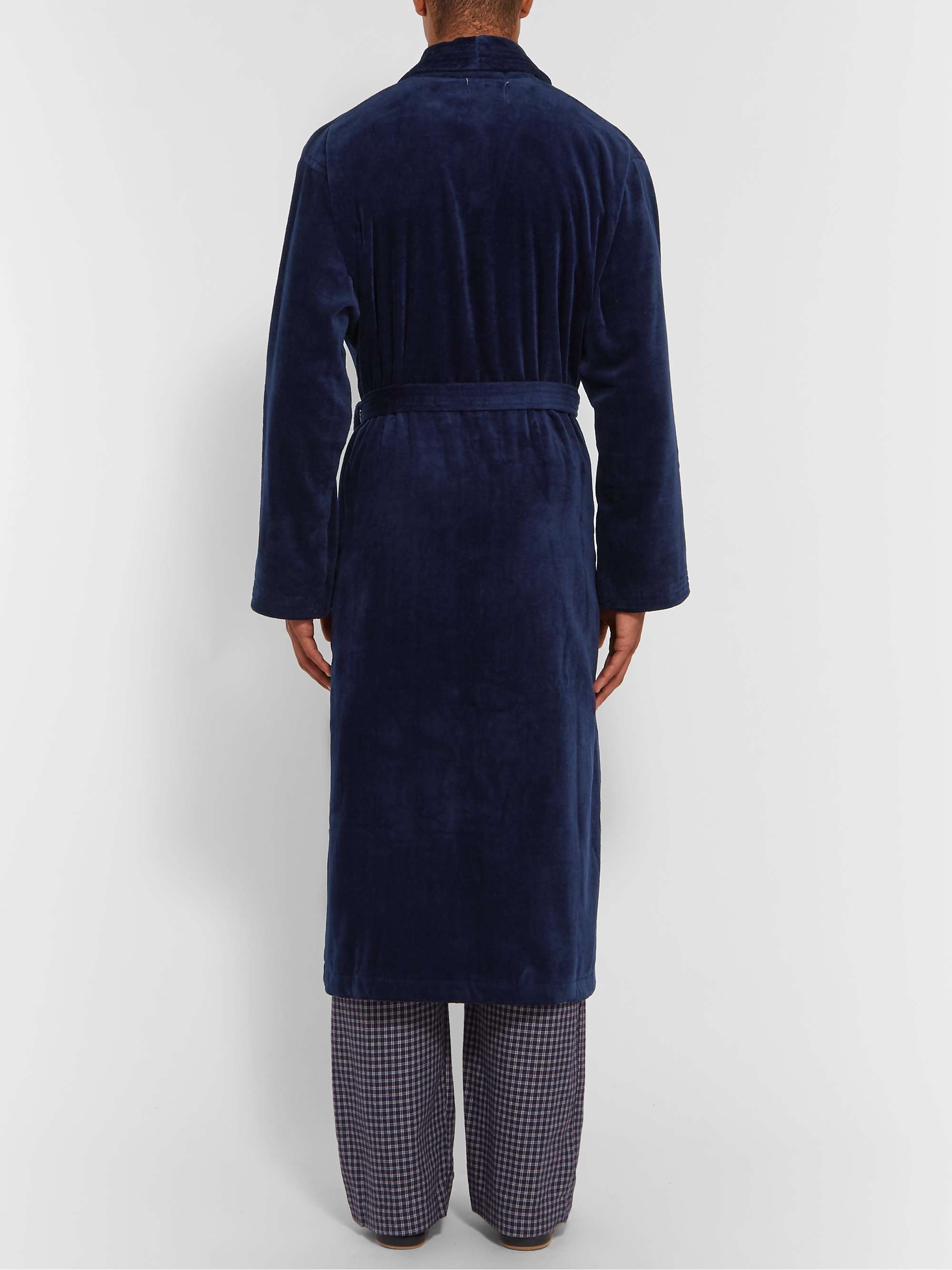 DEREK ROSE Cotton-Terry Robe