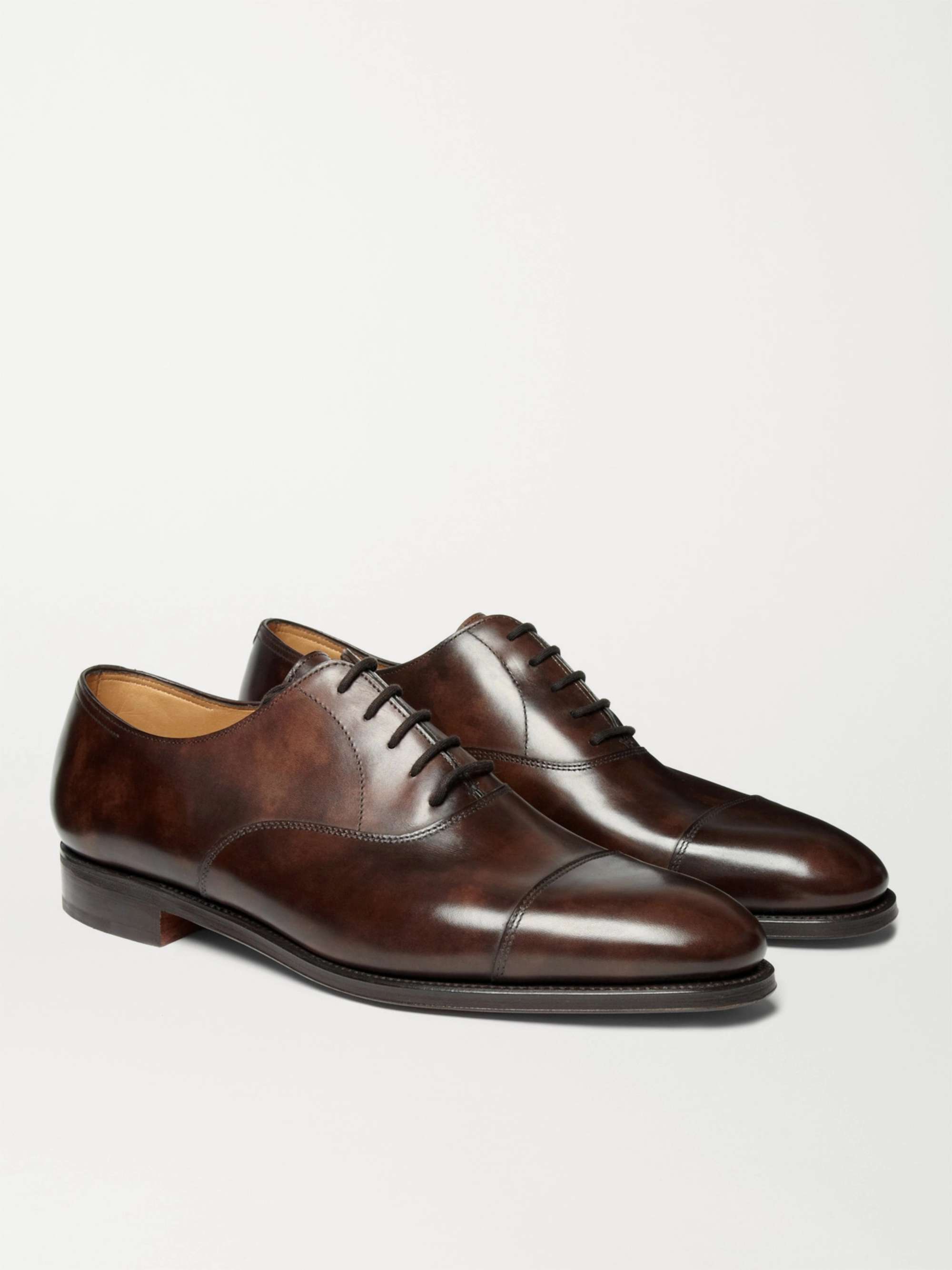 JOHN LOBB City II Leather Oxford Shoes