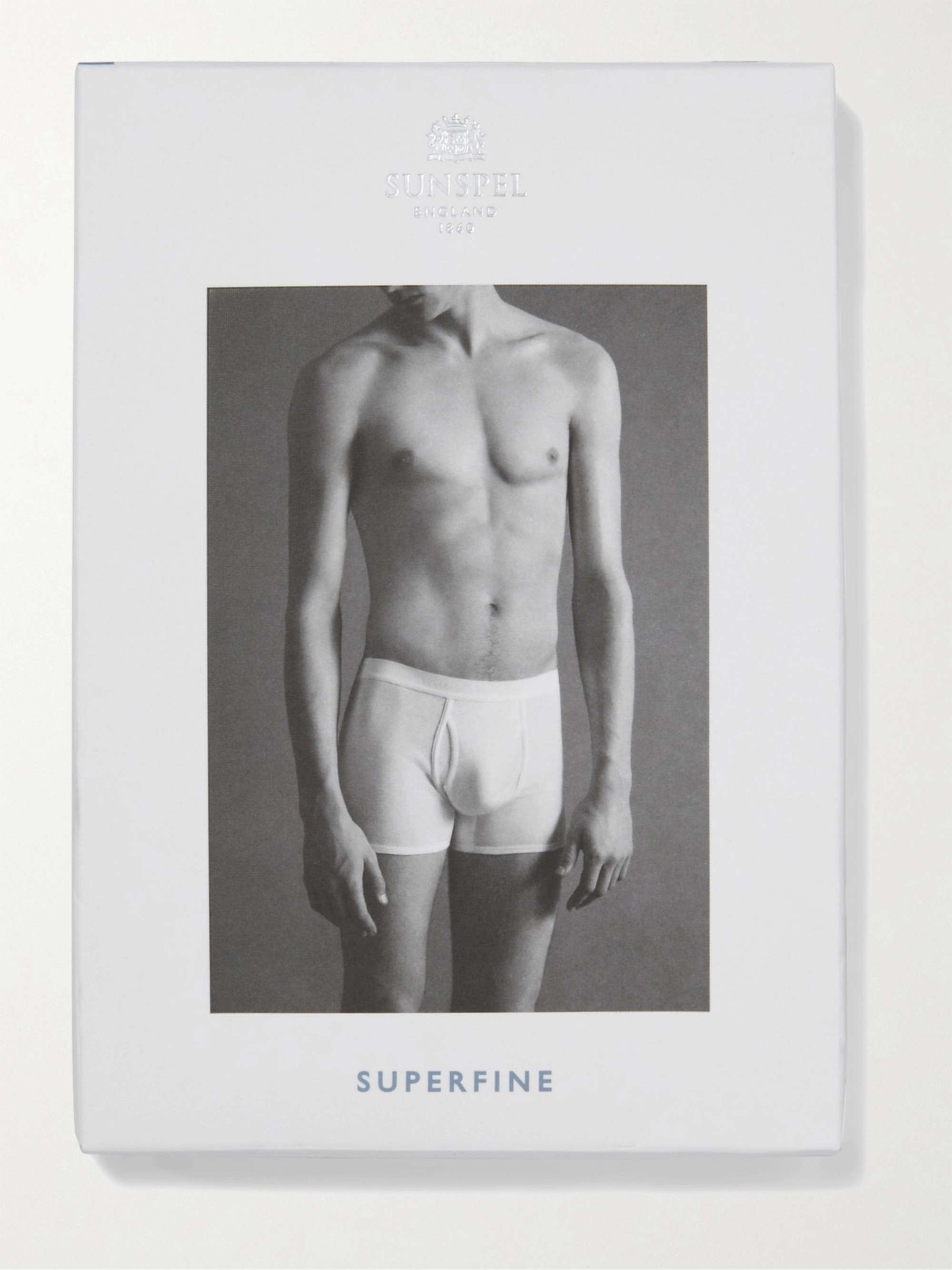 SUNSPEL Superfine Cotton-Jersey Boxer Briefs