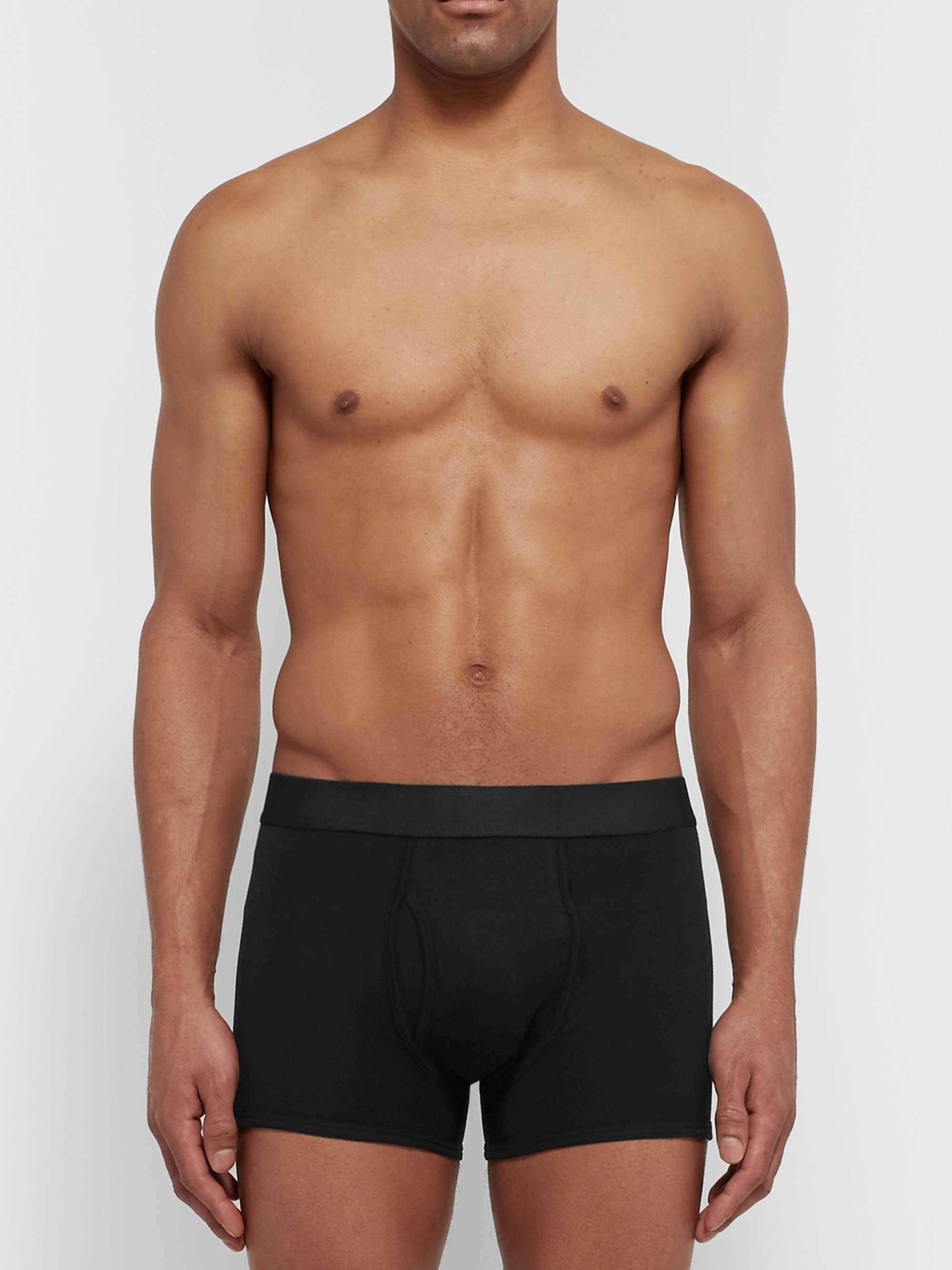 SUNSPEL Superfine Cotton-Jersey Boxer Briefs