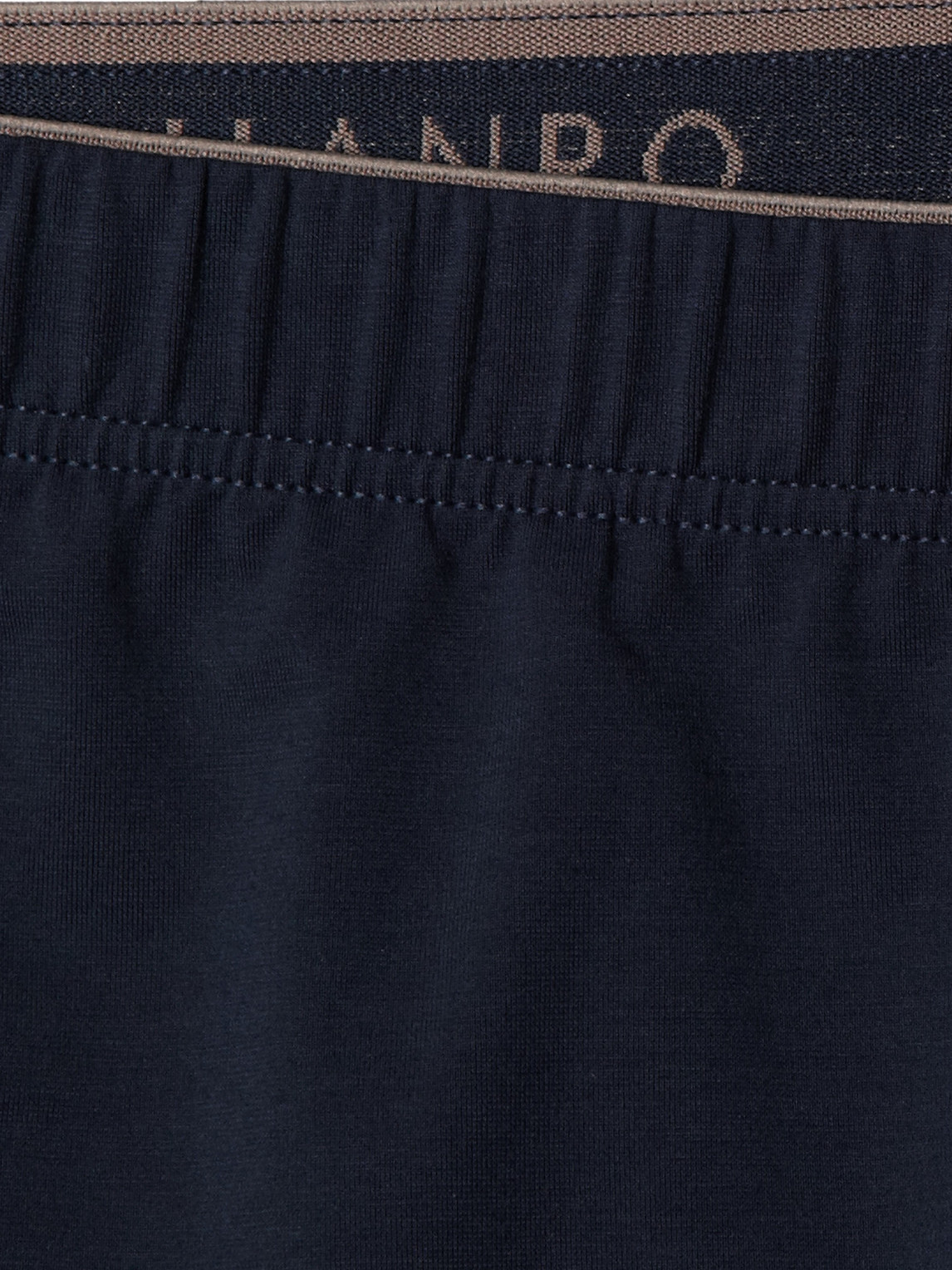 Shop Hanro Superior Cotton-blend Boxer Briefs In Blue