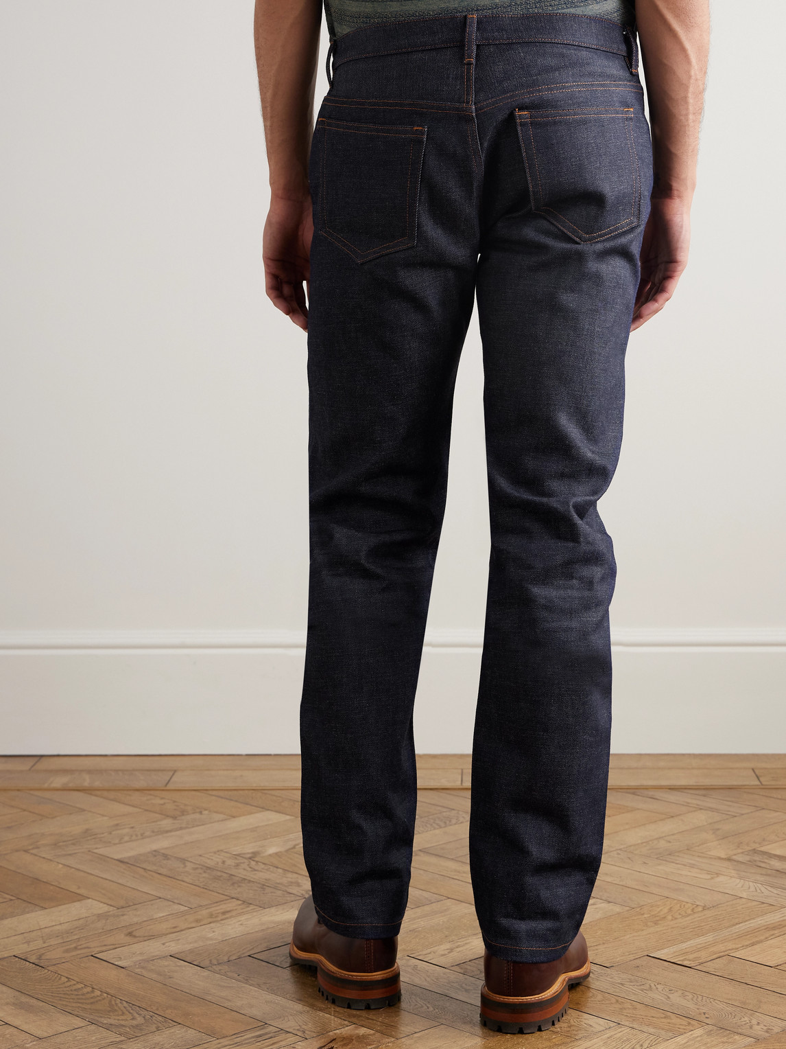  A.p.c. - New Standard Dry Selvedge Denim Jeans - Men - Blue - Uk/us 27 