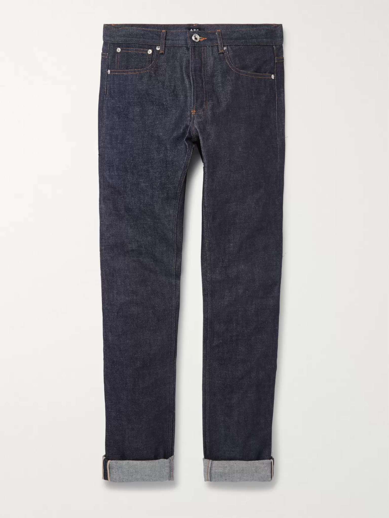 A.P.C. Petit Standard Slim-Fit Dry Selvedge Denim Jeans for Men | MR PORTER